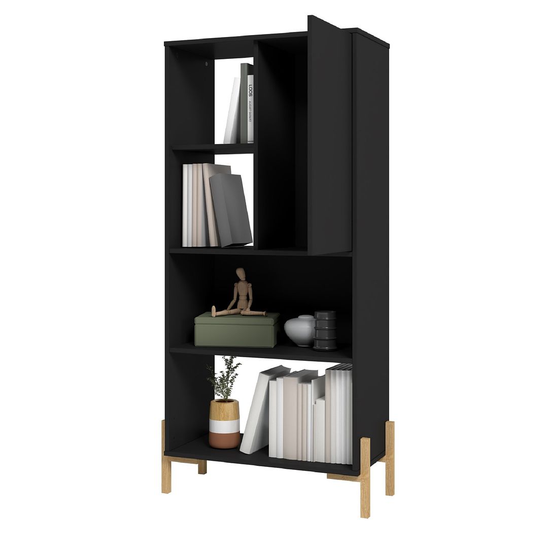 Bowery Bookcase - East Shore Modern Home Furnishings