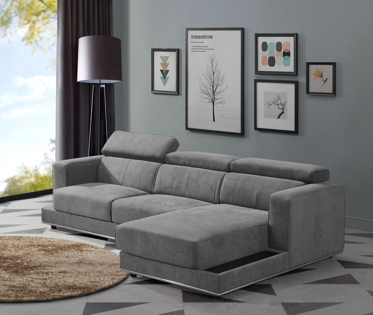 Alwin Modular Sofa Sectional - East Shore Modern Home Furnishings