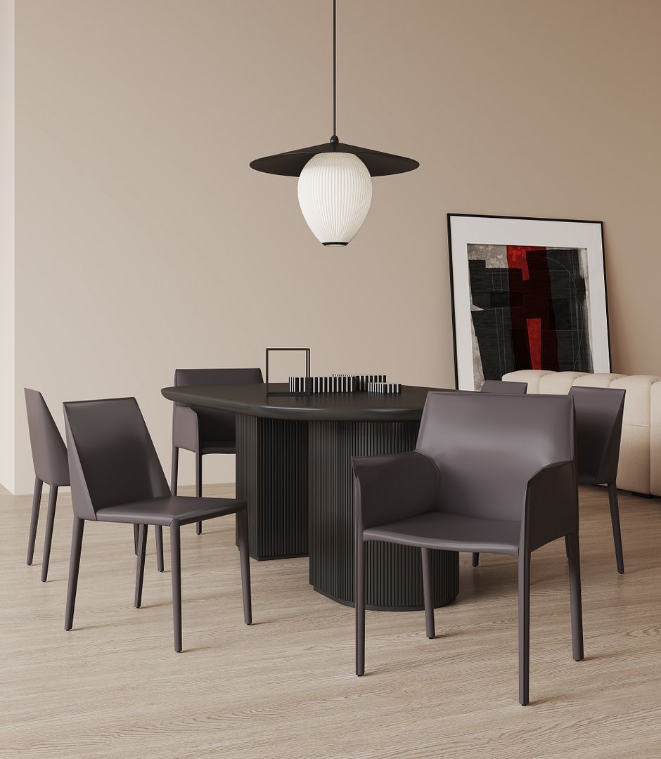 Paris 8-Piece Dining Chairs - East Shore Modern Home Furnishings