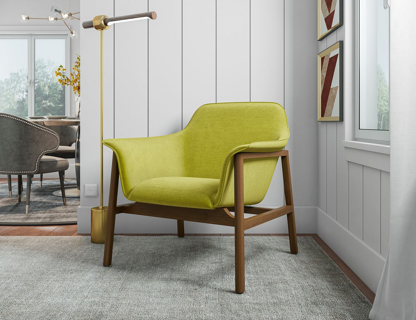 Miller Accent Chair - East Shore Modern Home Furnishings