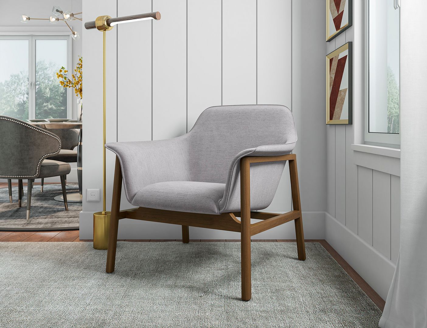 Miller Accent Chair - East Shore Modern Home Furnishings