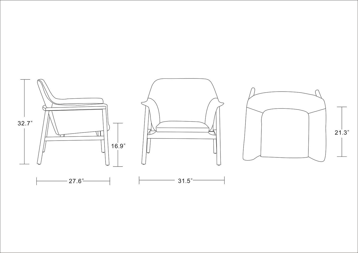 Miller Accent Chair - East Shore Modern Home Furnishings