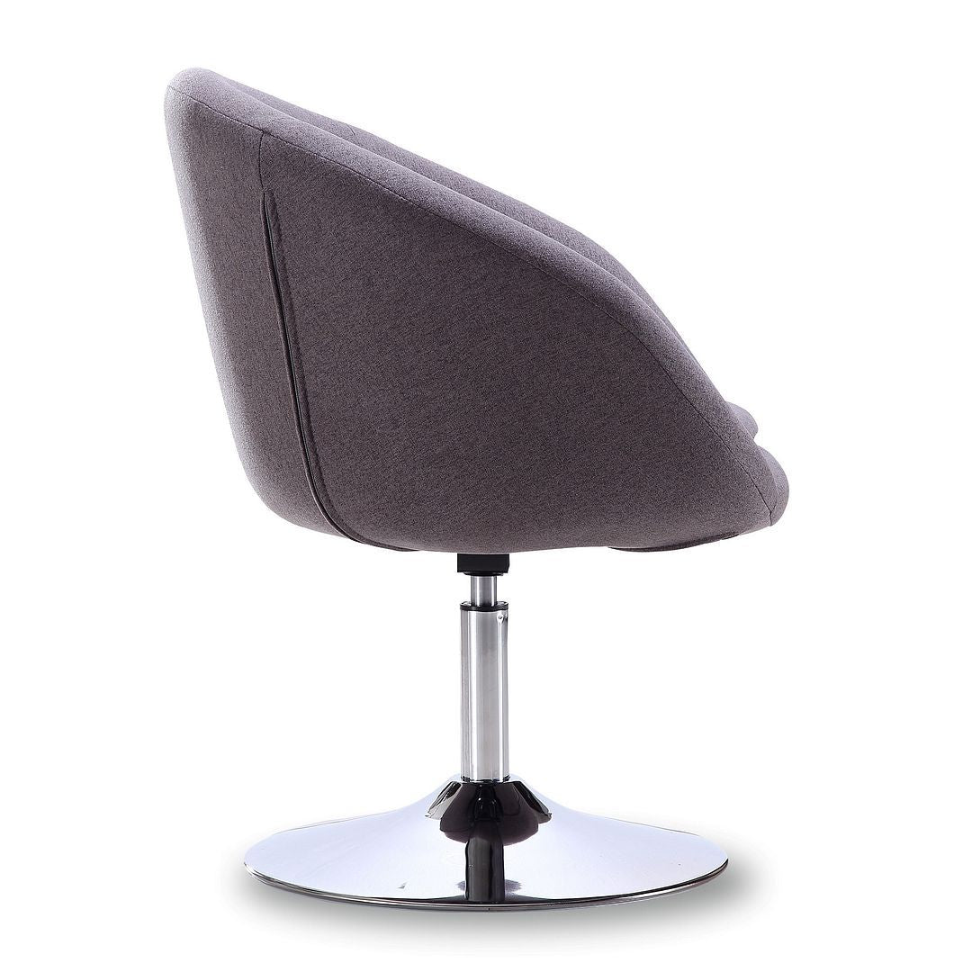 Hopper Twill Swivel Adjustable Height Chair