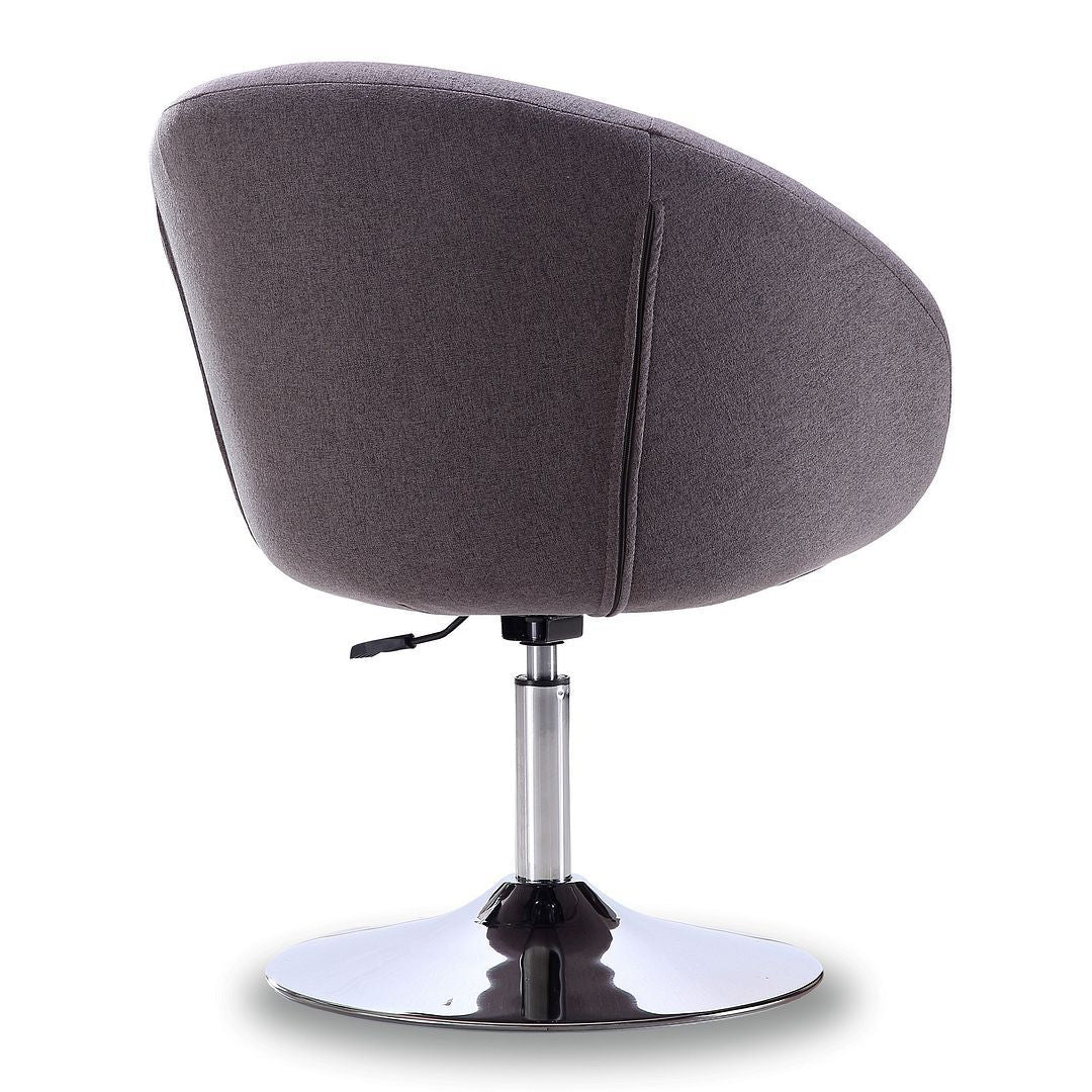 Hopper Twill Swivel Adjustable Height Chair