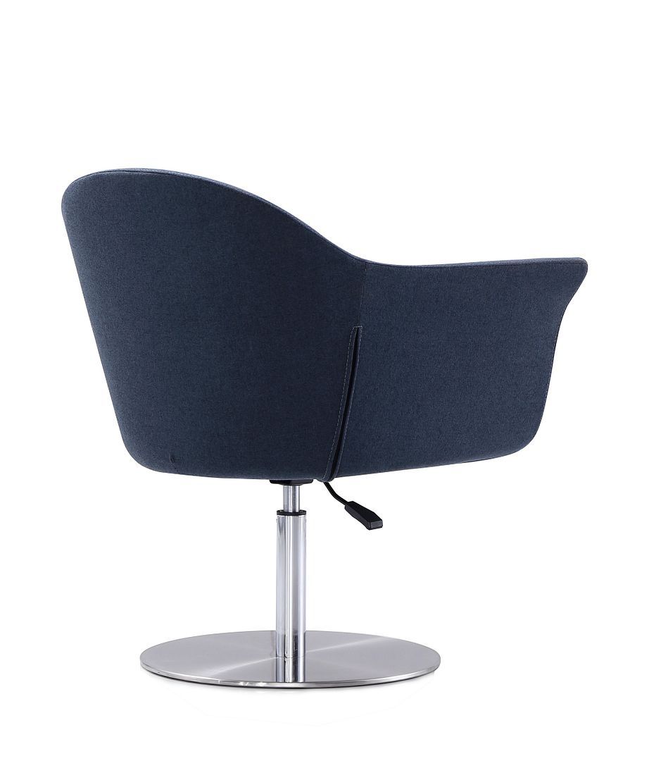Voyager Swivel Adjustable Accent Chair - East Shore Modern Home Furnishings