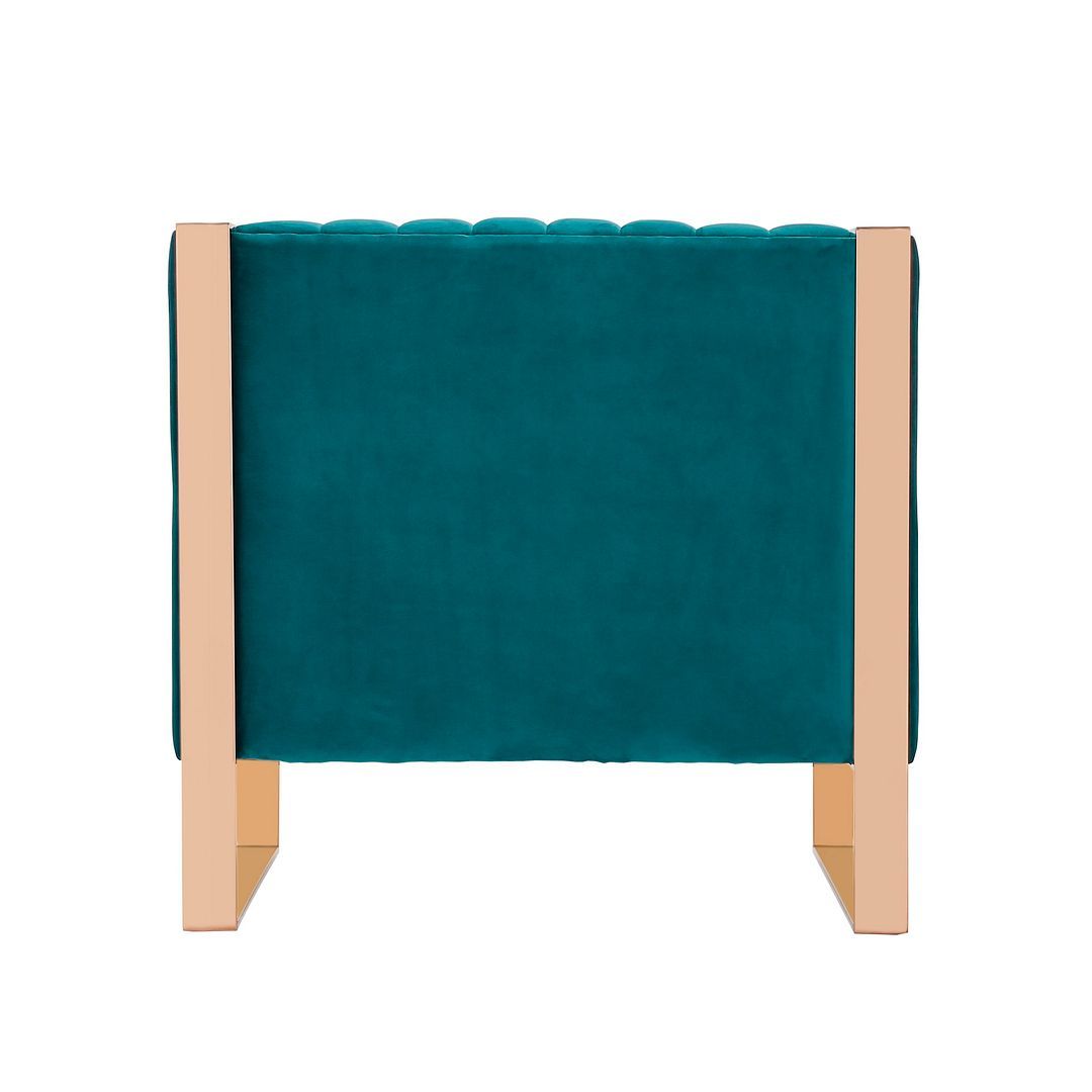 Trillium Velvet Accent Chair - East Shore Modern Home Furnishings