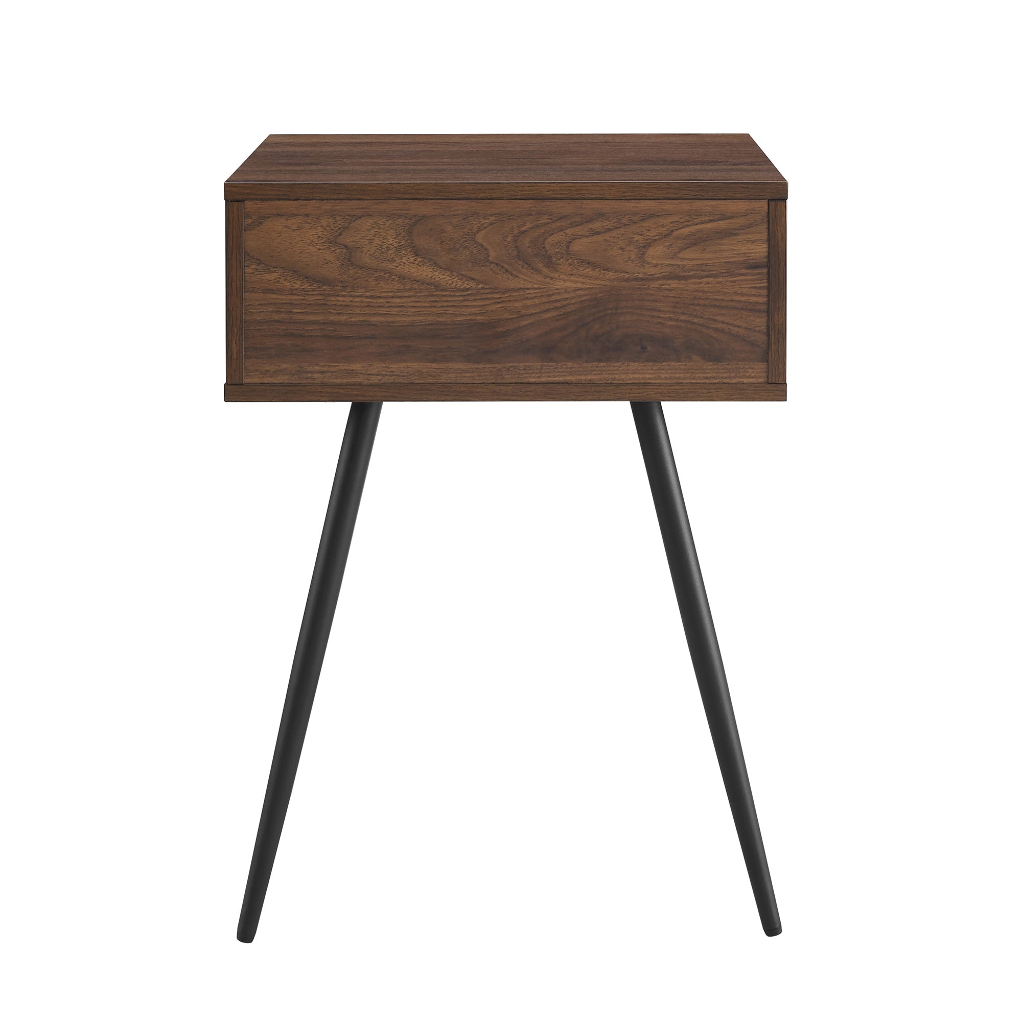 Lane Contemporary Fluted Drawer Side Table - East Shore Modern Home Furnishings