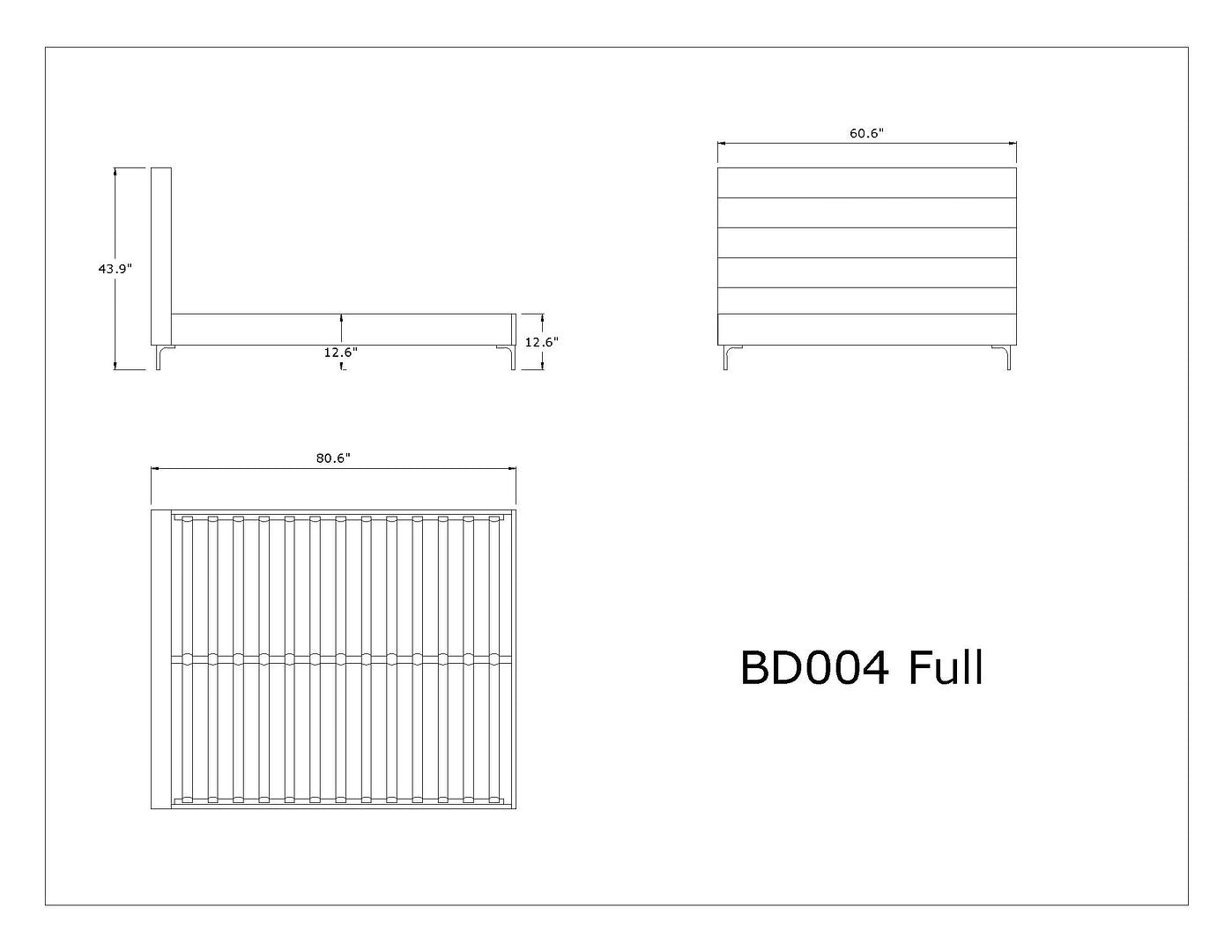 Schwamm Platform Bed Frame - East Shore Modern Home Furnishings