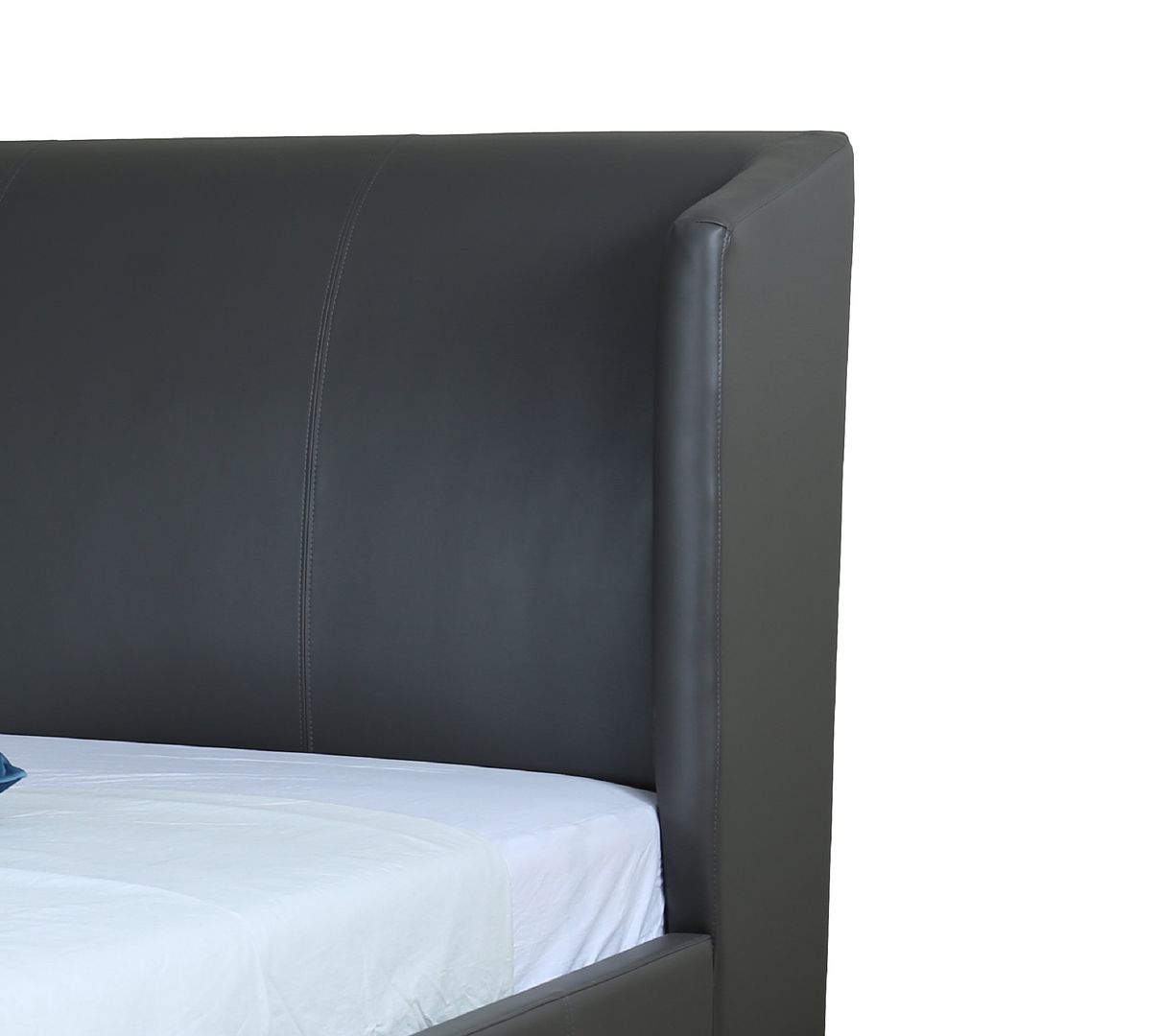 Lenyx Faux Leather Platform Bed Frame - East Shore Modern Home Furnishings