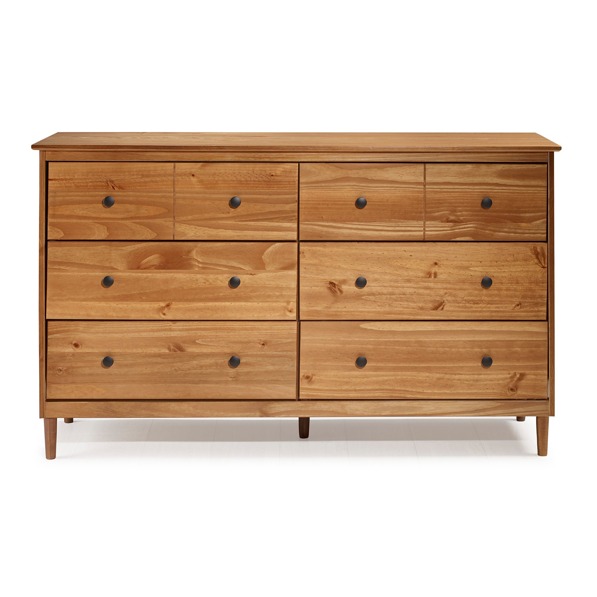 Modern 6 Drawer Solid Wood Dresser - East Shore Modern Home Furnishings