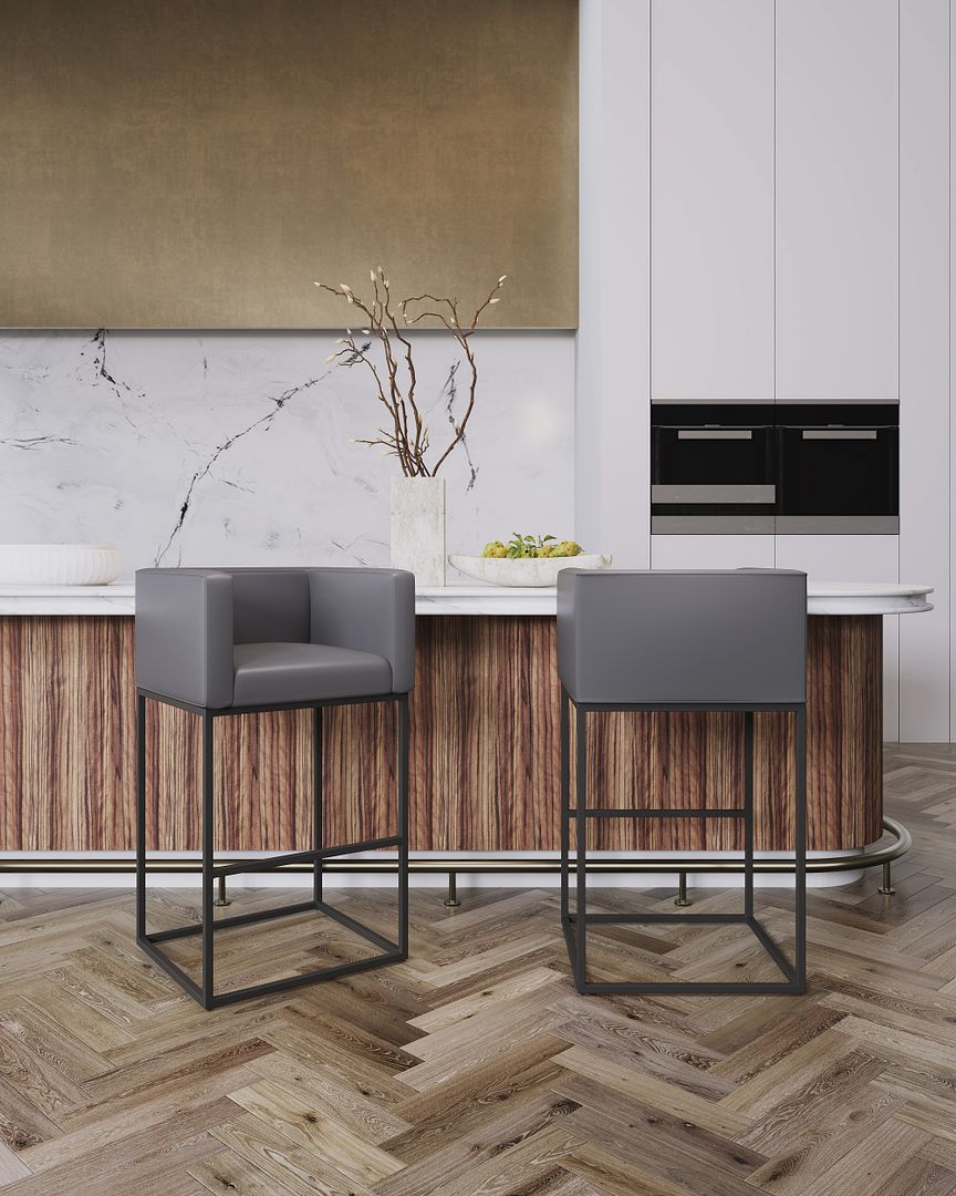 Embassy Counter Stool - Set of 2 - East Shore Modern Home Furnishings