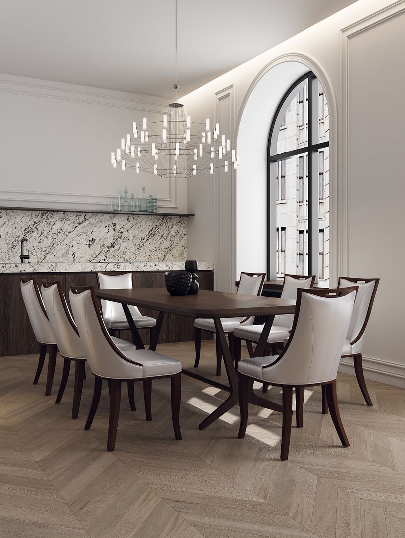Emperor Dining Chair - Set of 2 - East Shore Modern Home Furnishings