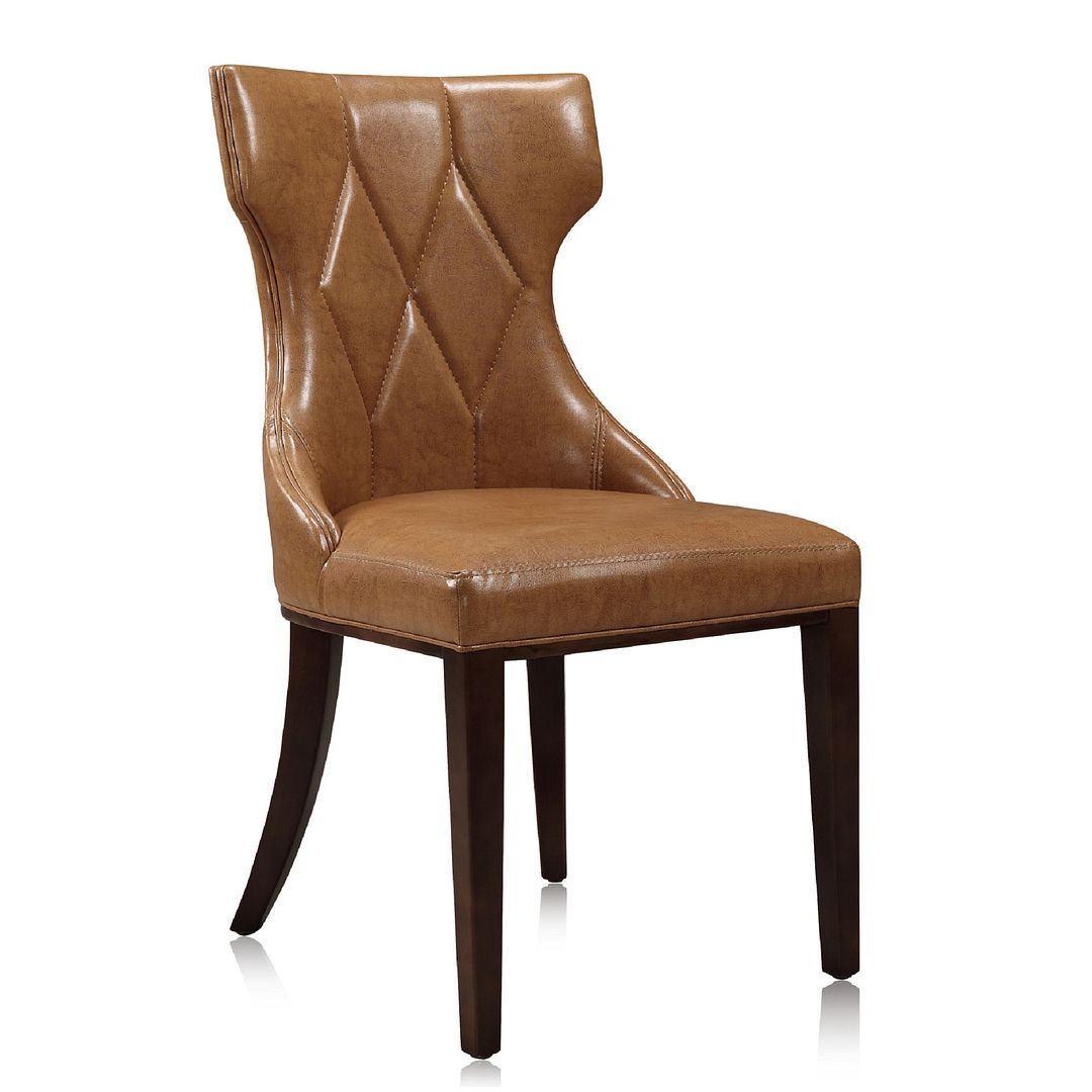 Reine Faux Leather Dining Chair - Set of 2