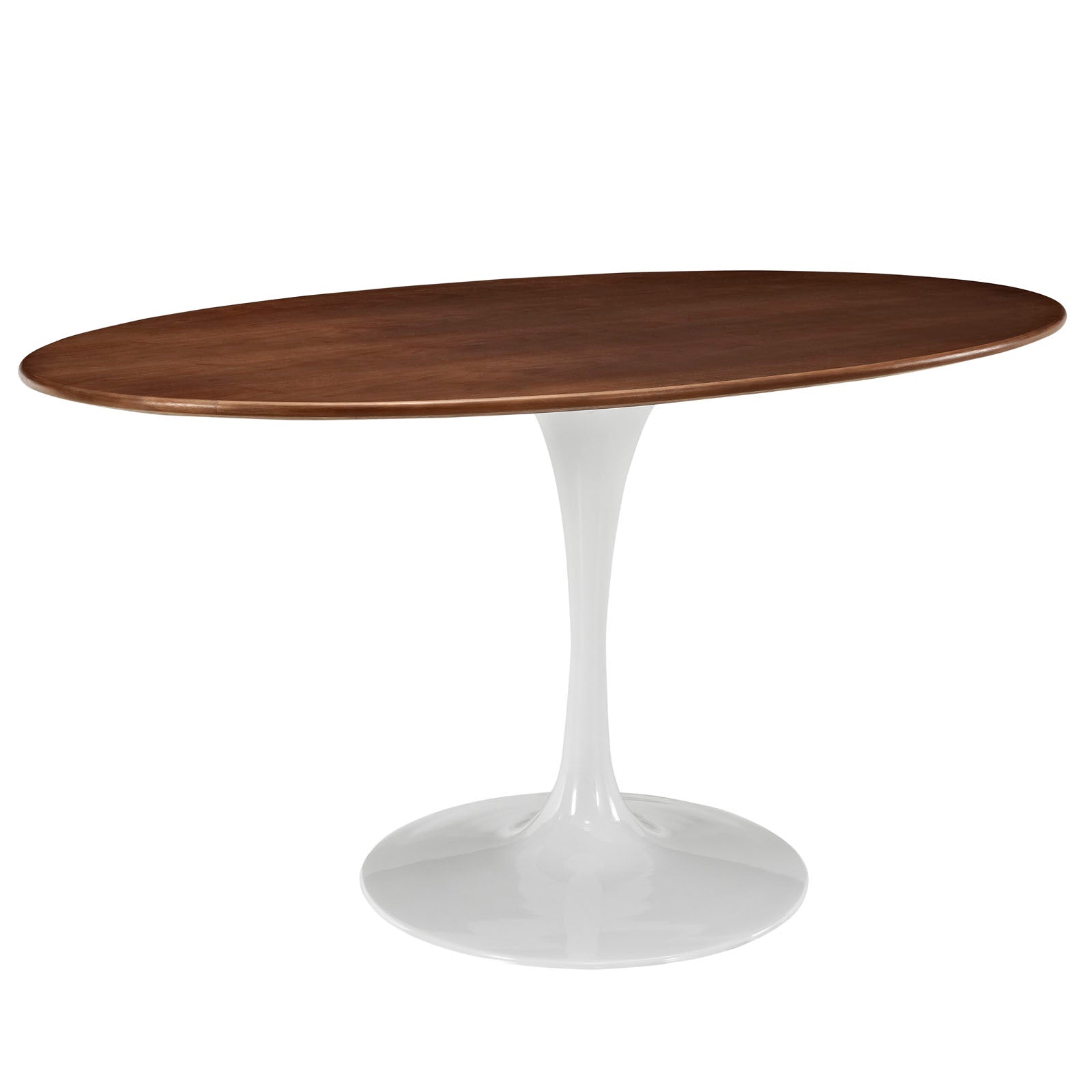 Lippa 60" Oval Walnut Dining Table - East Shore Modern Home Furnishings