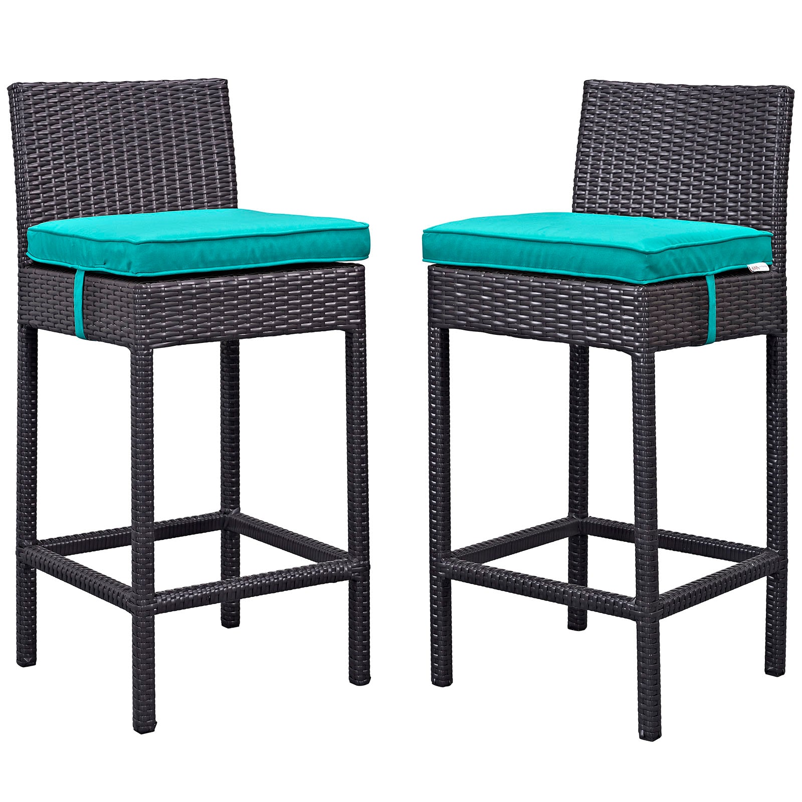 Lift Bar Stool Outdoor Patio Set of 2 - East Shore Modern Home Furnishings