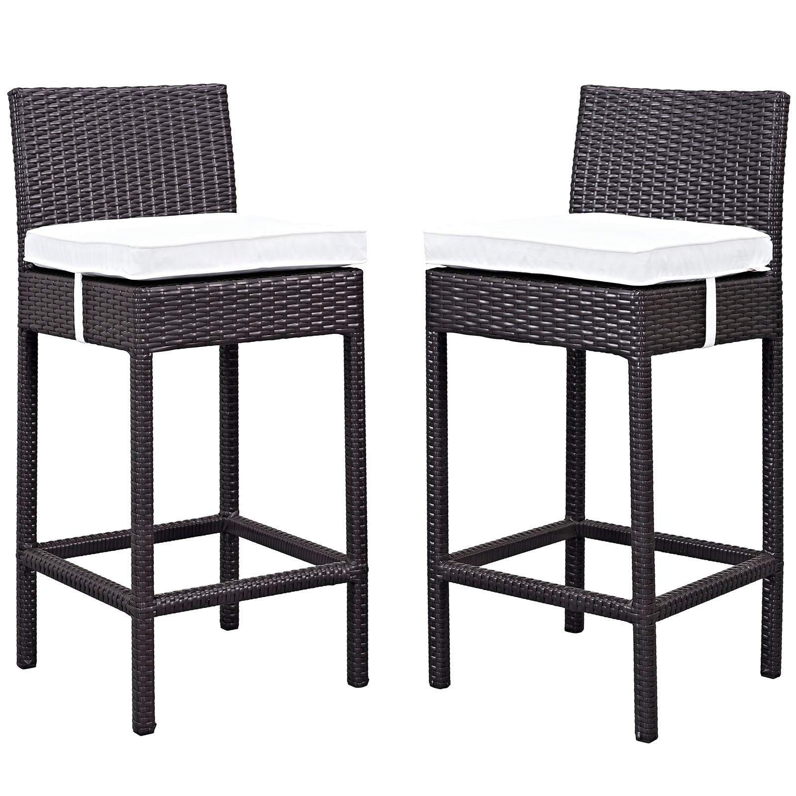 Lift Bar Stool Outdoor Patio Set of 2 - East Shore Modern Home Furnishings