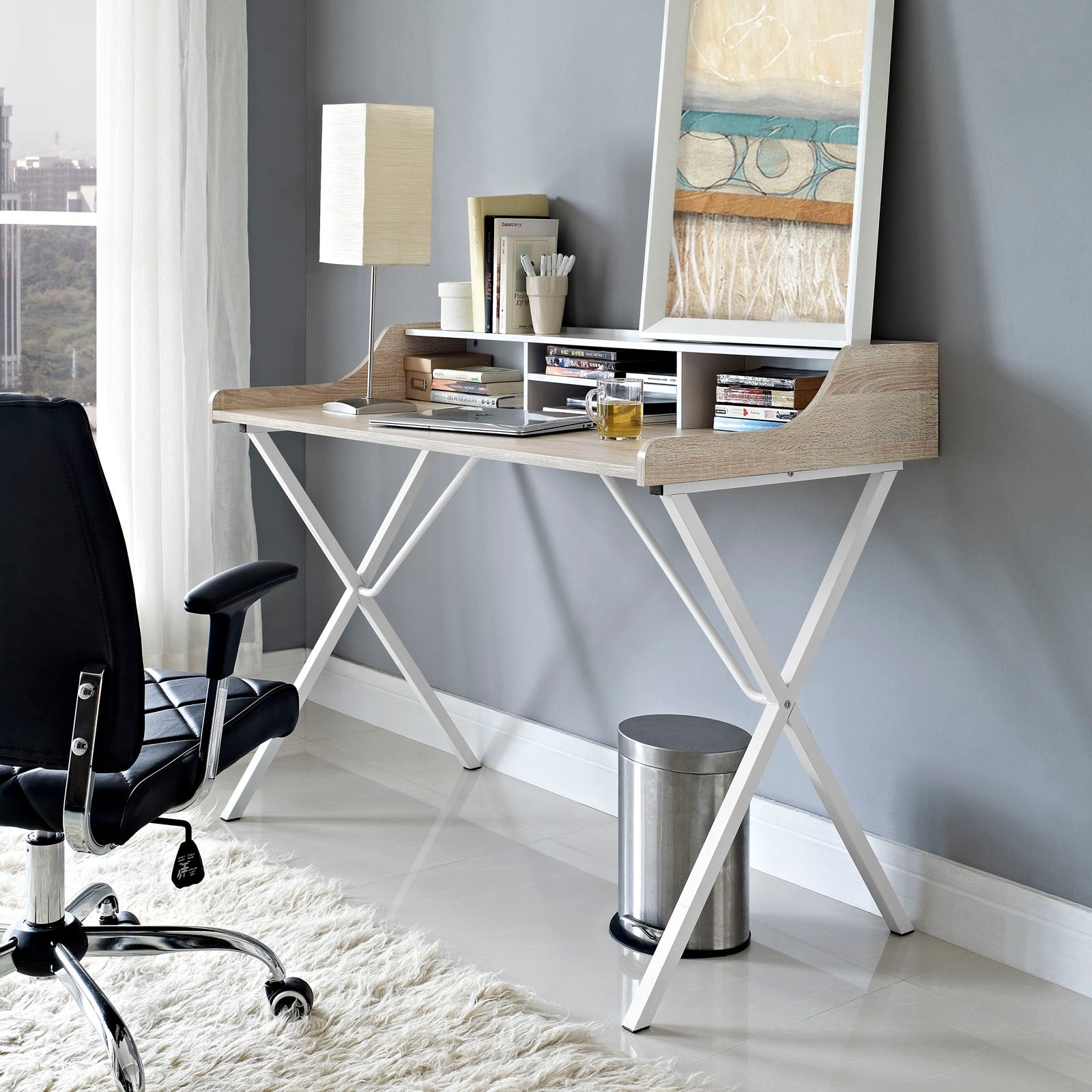 Bin Office Desk - East Shore Modern Home Furnishings