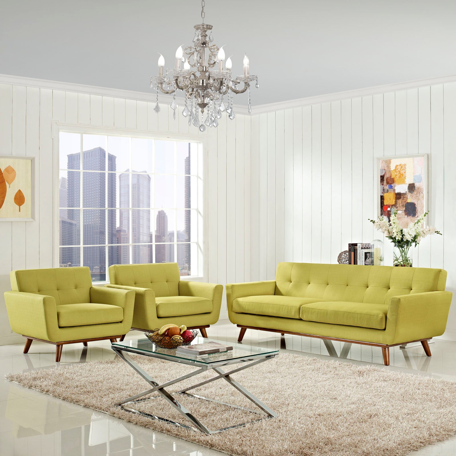 Engage Armchairs and Sofa Set of 3