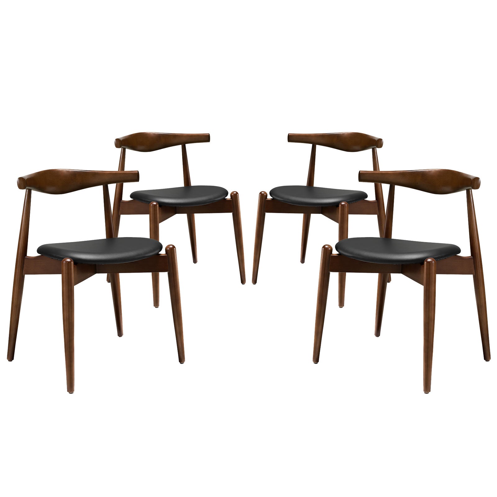 Stalwart Dining Side Chairs Set of 4 - East Shore Modern Home Furnishings