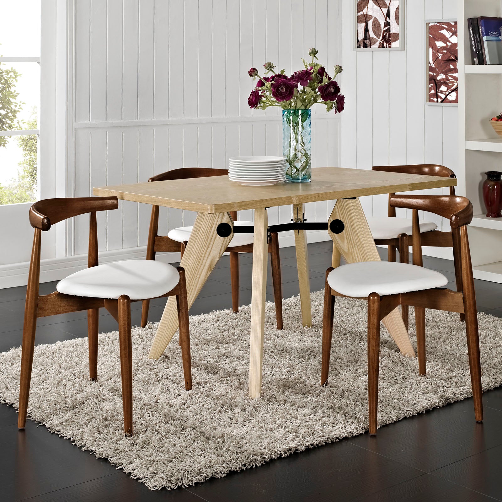 Stalwart Dining Side Chairs Set of 4 - East Shore Modern Home Furnishings