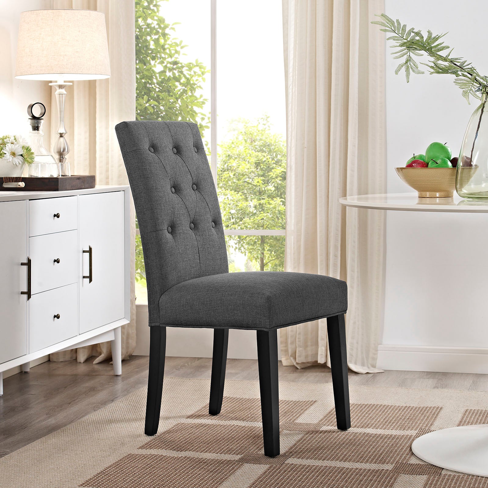 Confer Dining Fabric Side Chair - East Shore Modern Home Furnishings