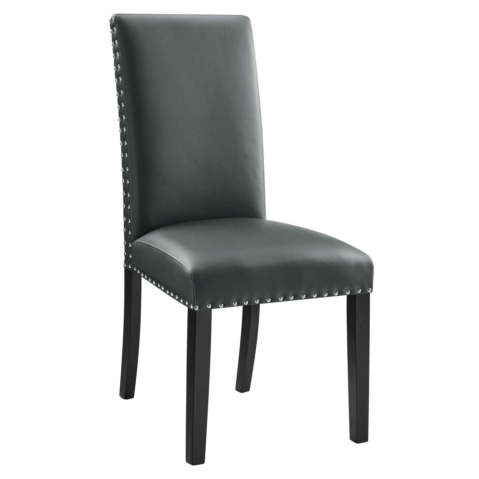 Parcel Dining Faux Leather Side Chair - East Shore Modern Home Furnishings