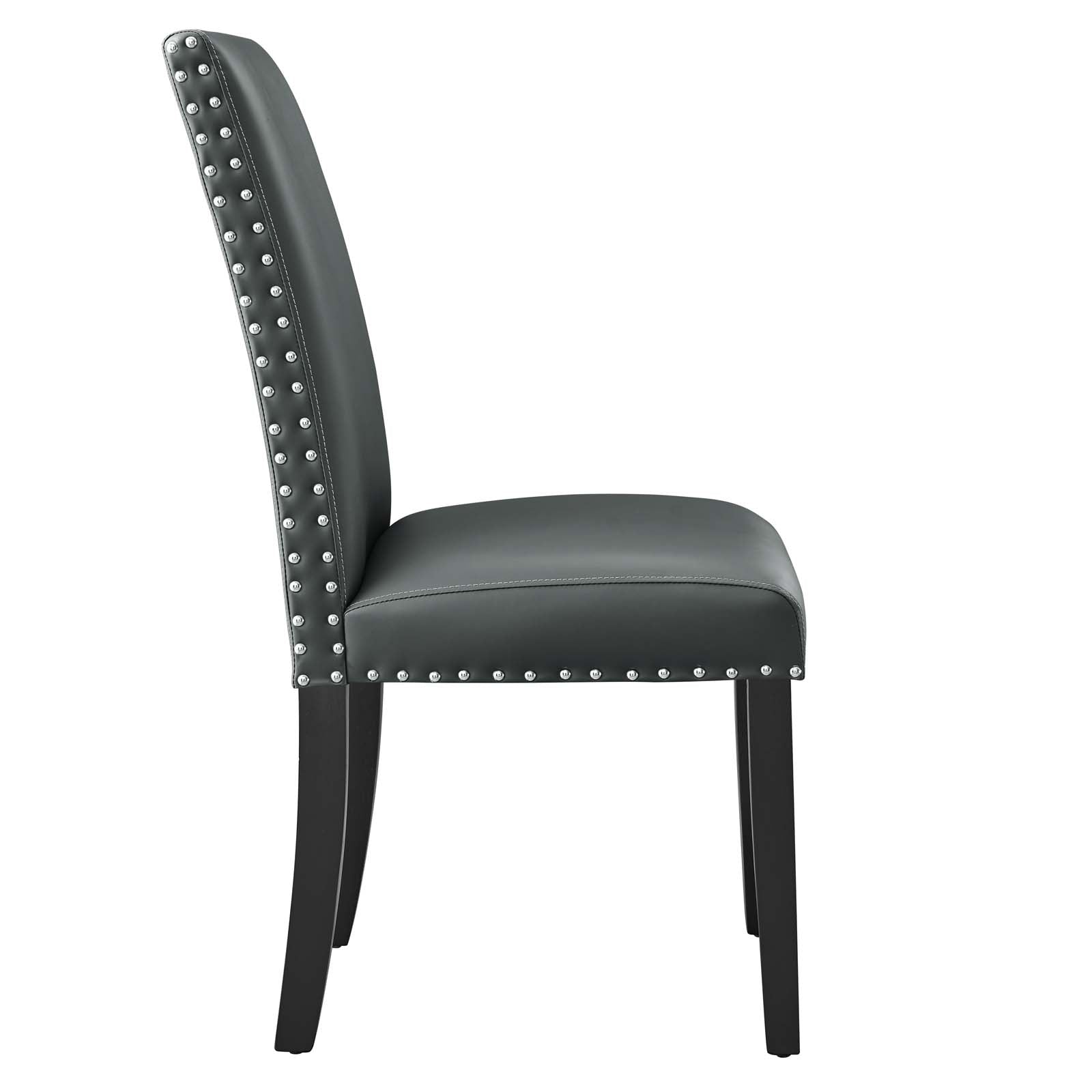 Parcel Dining Faux Leather Side Chair - East Shore Modern Home Furnishings