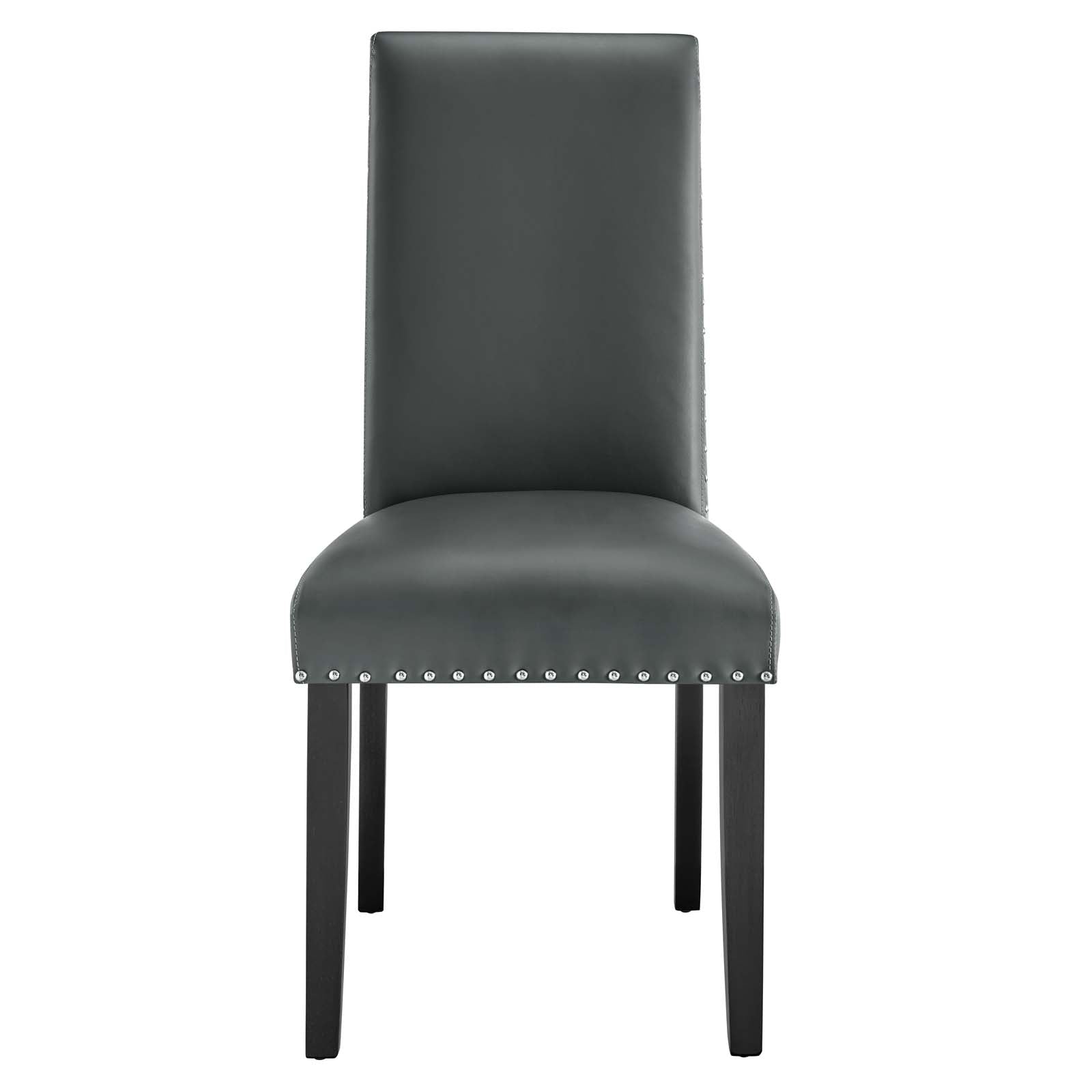 Parcel Dining Faux Leather Side Chair - East Shore Modern Home Furnishings