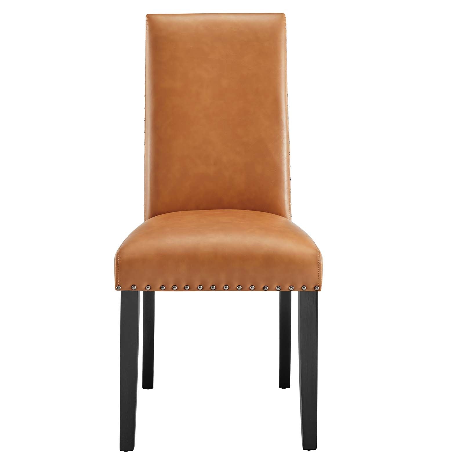 Parcel Dining Faux Leather Side Chair - East Shore Modern Home Furnishings
