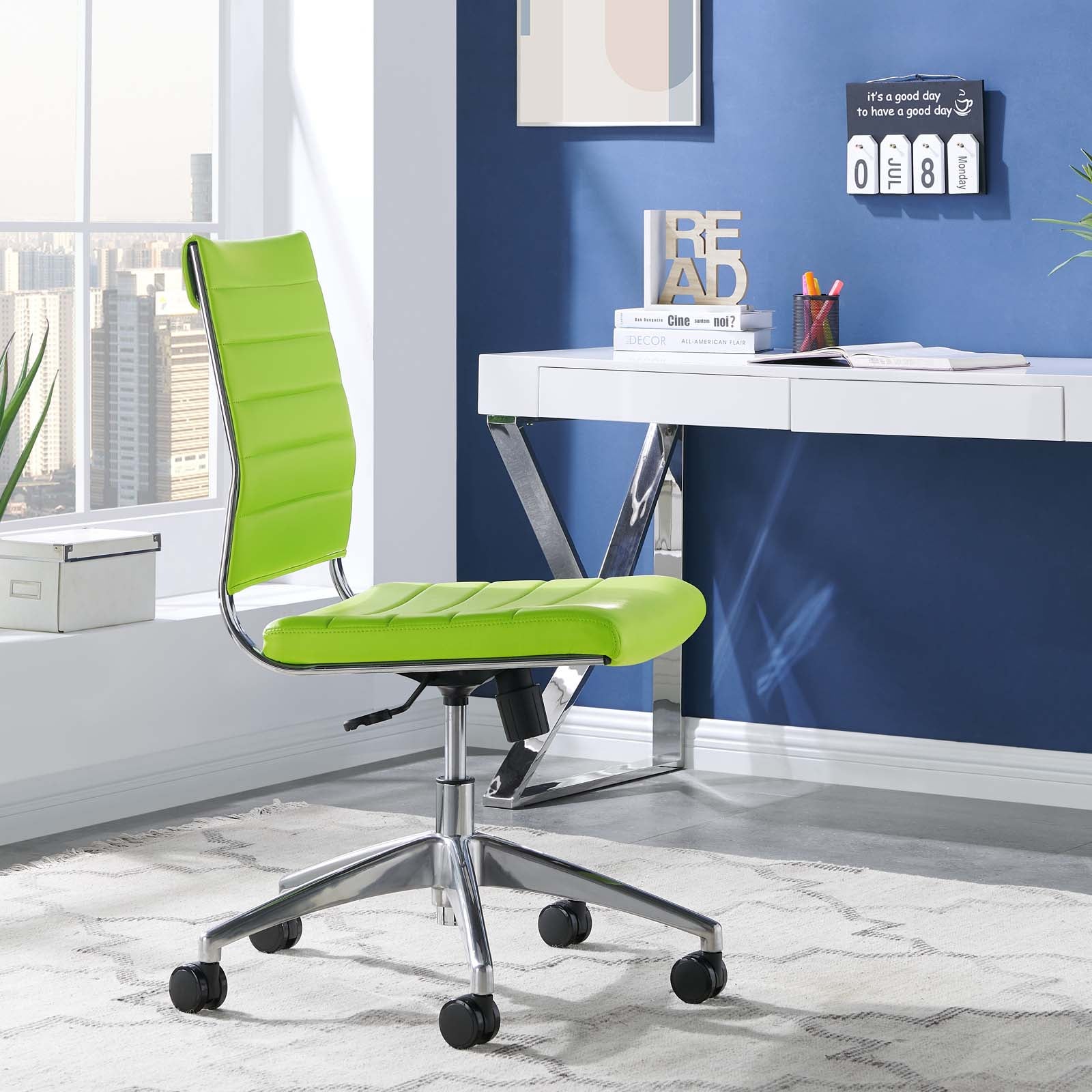 Jive Armless Mid Back Office Chair