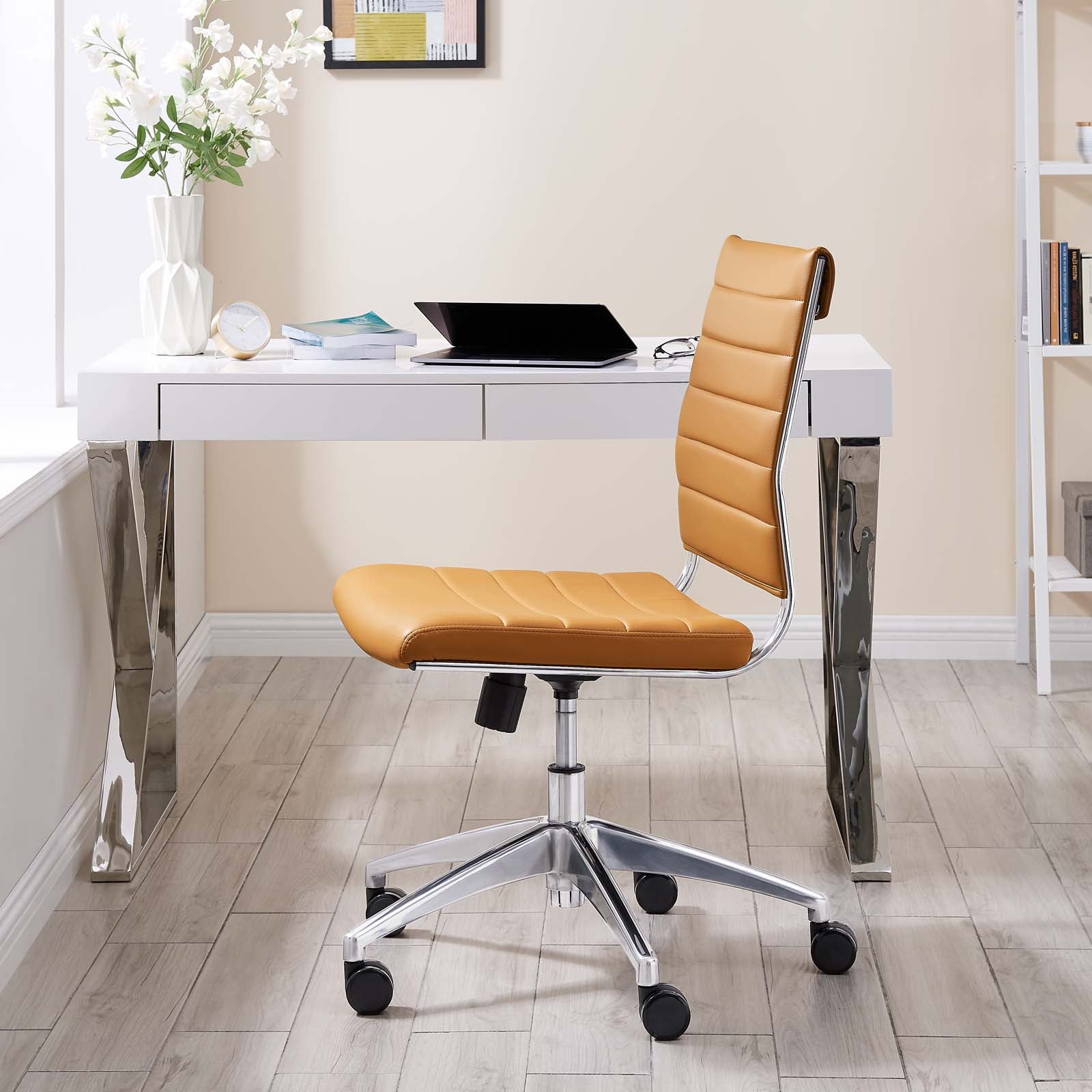Jive Armless Mid Back Office Chair - East Shore Modern Home Furnishings