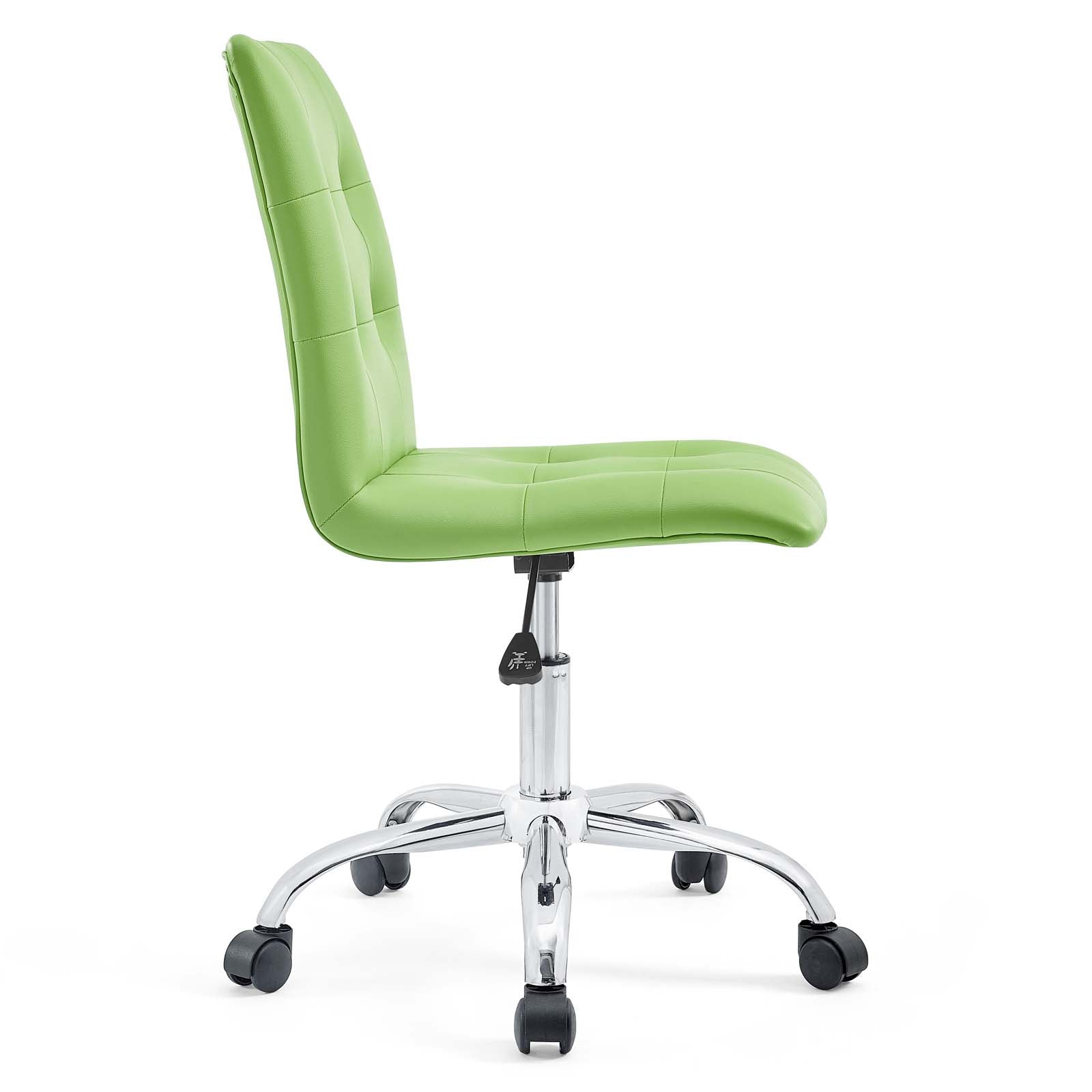 Prim Armless Mid Back Office Chair - East Shore Modern Home Furnishings