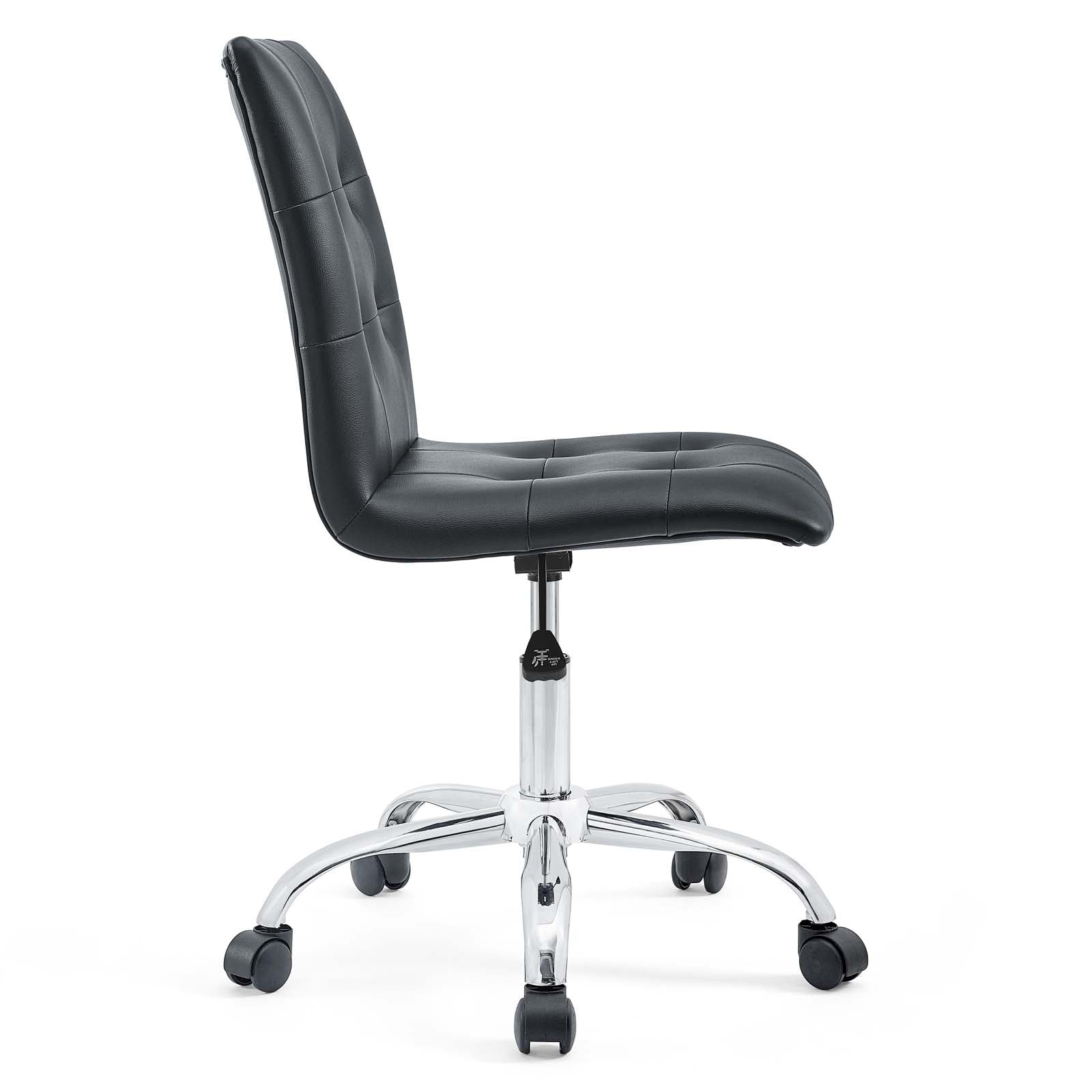 Prim Armless Mid Back Office Chair - East Shore Modern Home Furnishings