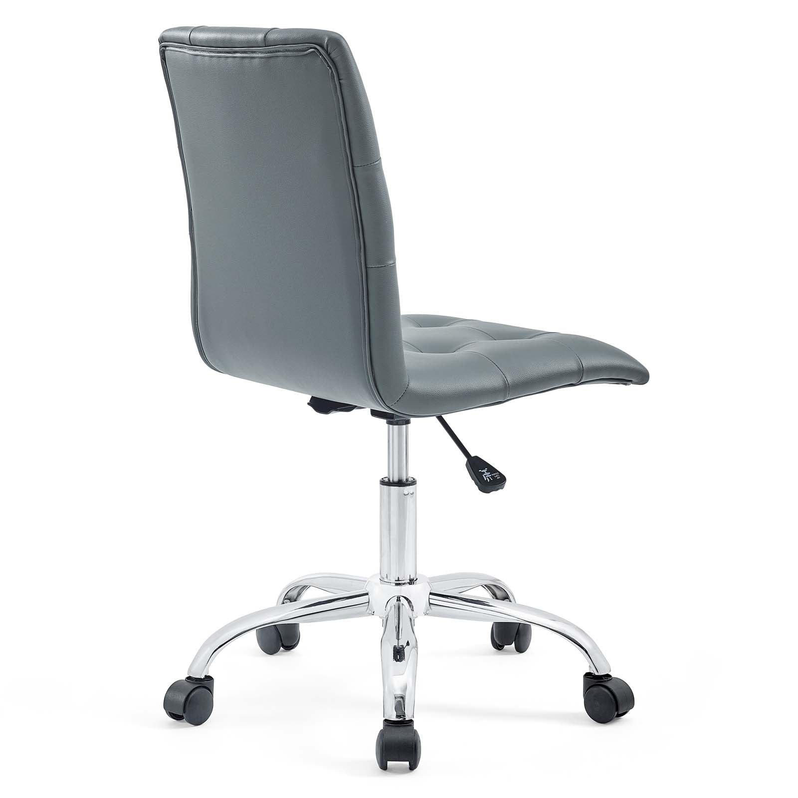 Prim Armless Mid Back Office Chair - East Shore Modern Home Furnishings