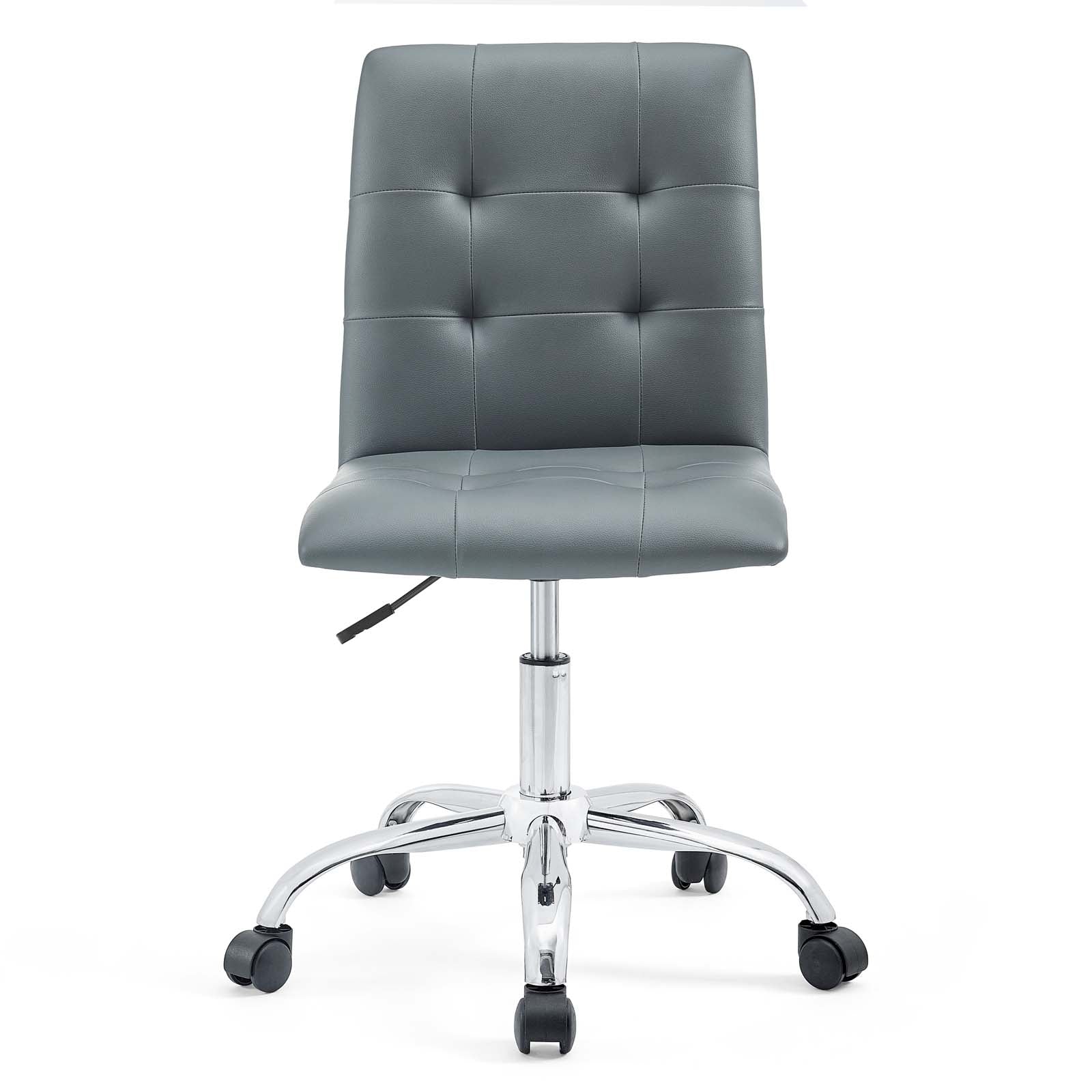 Prim Armless Mid Back Office Chair - East Shore Modern Home Furnishings