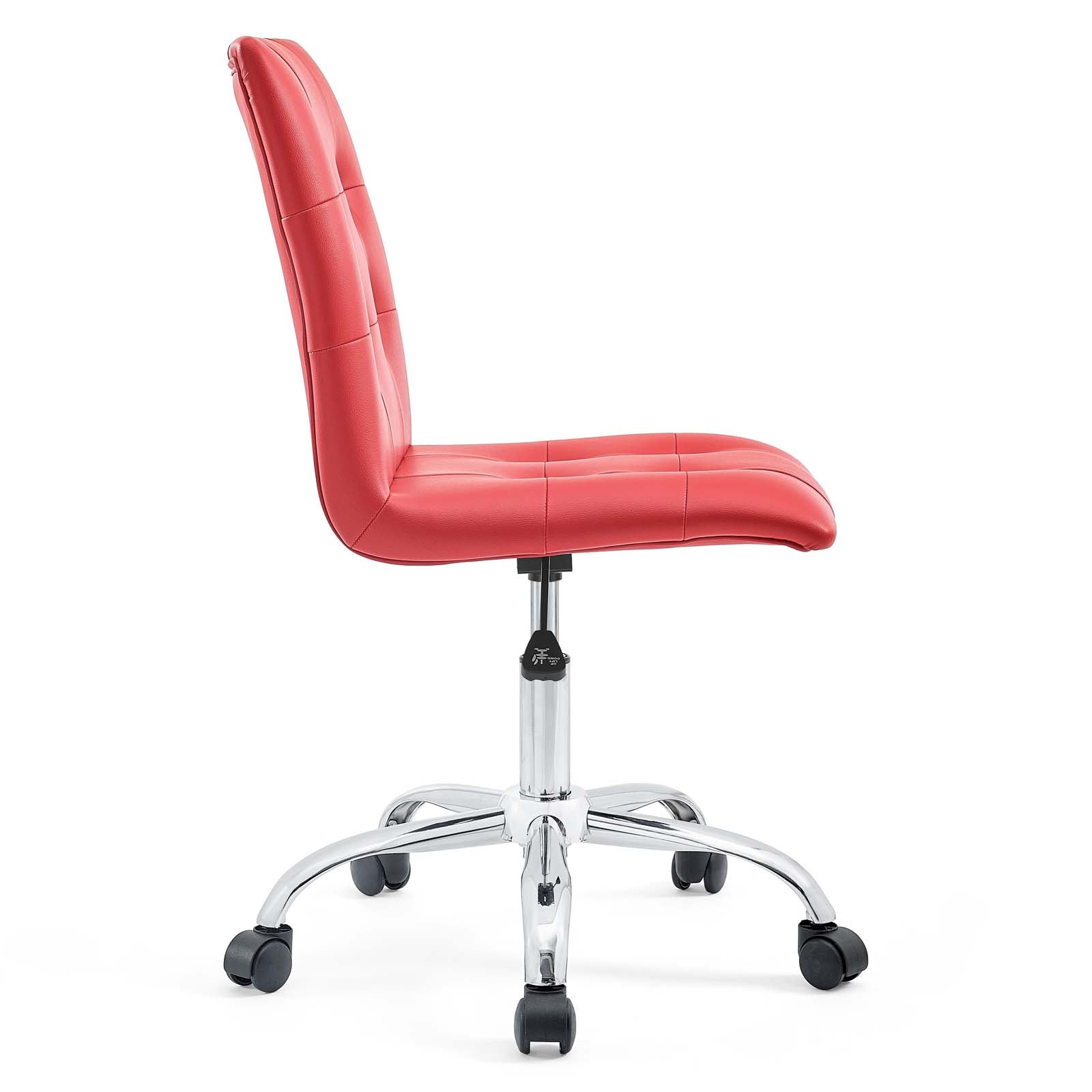 Prim Armless Mid Back Office Chair - East Shore Modern Home Furnishings