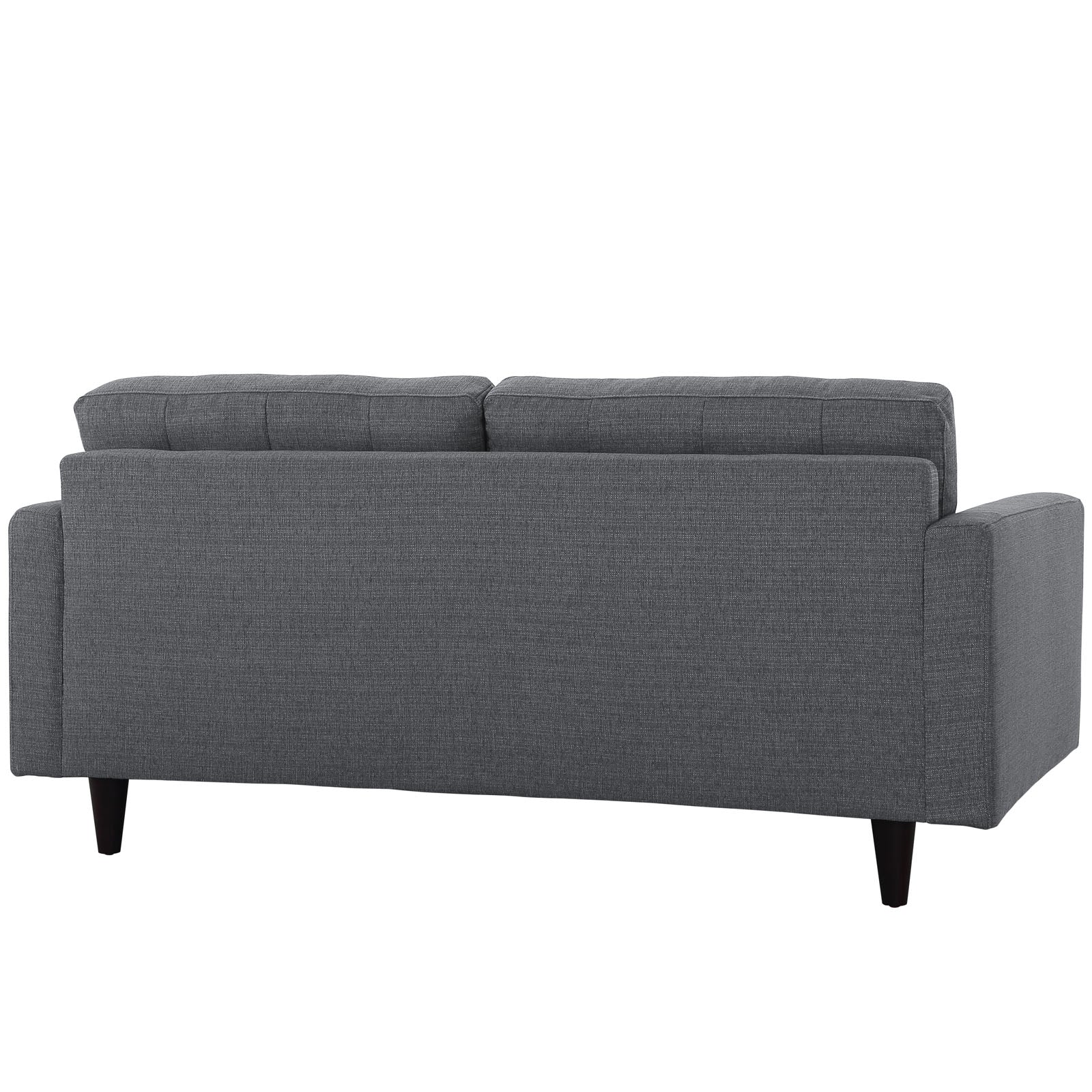 Empress Upholstered Fabric Loveseat - East Shore Modern Home Furnishings