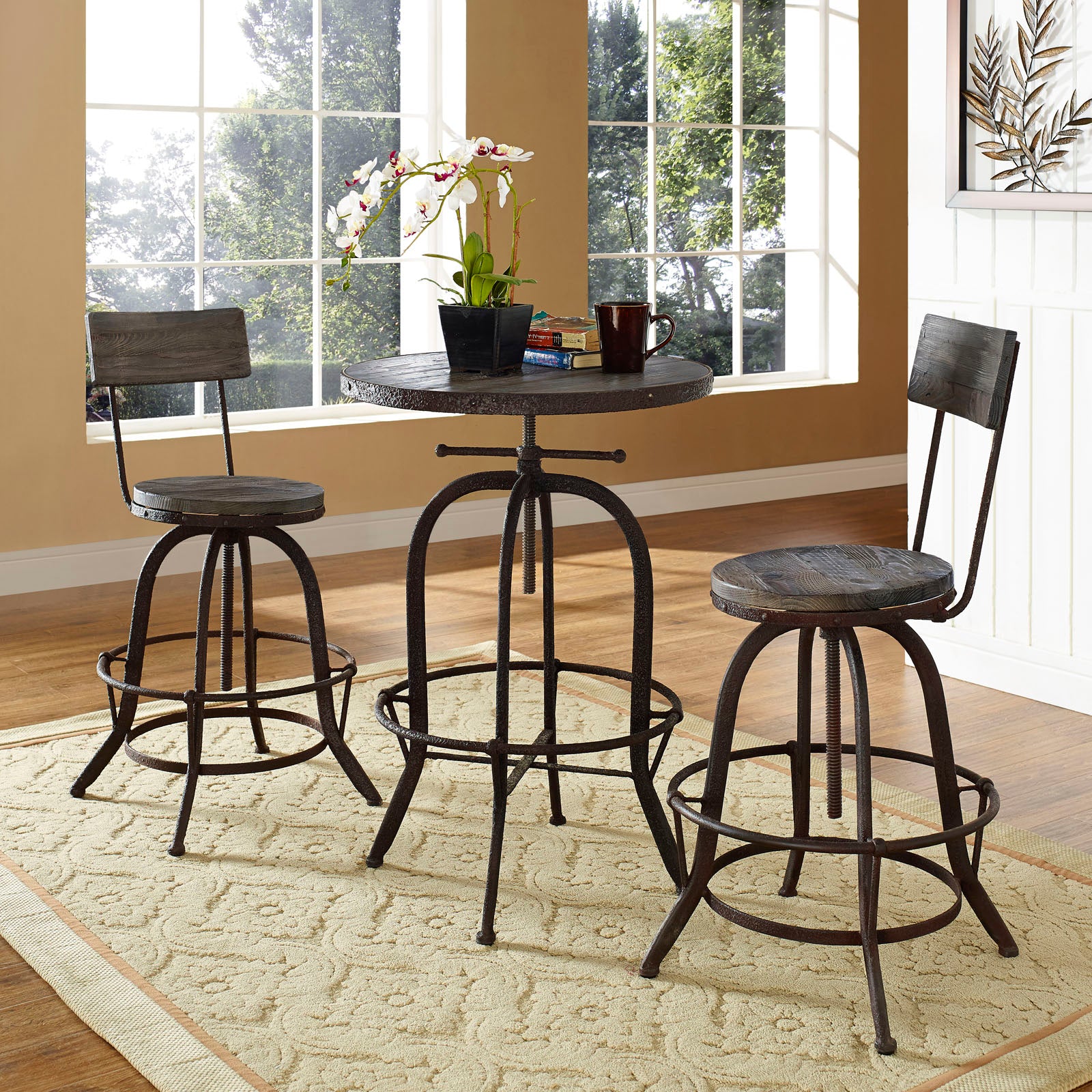 Gather 3 Piece Dining Set - East Shore Modern Home Furnishings