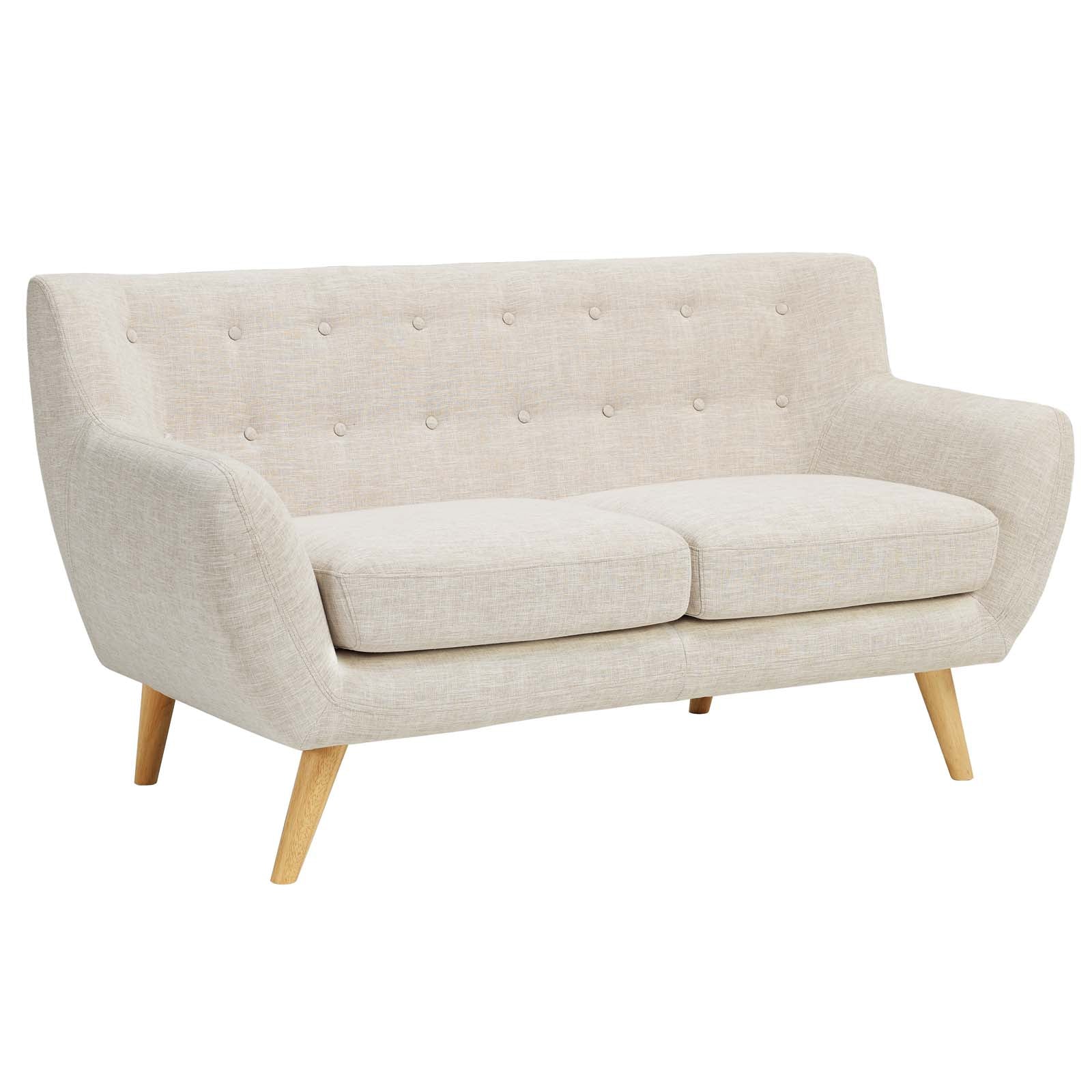 Remark Upholstered Fabric Loveseat - East Shore Modern Home Furnishings