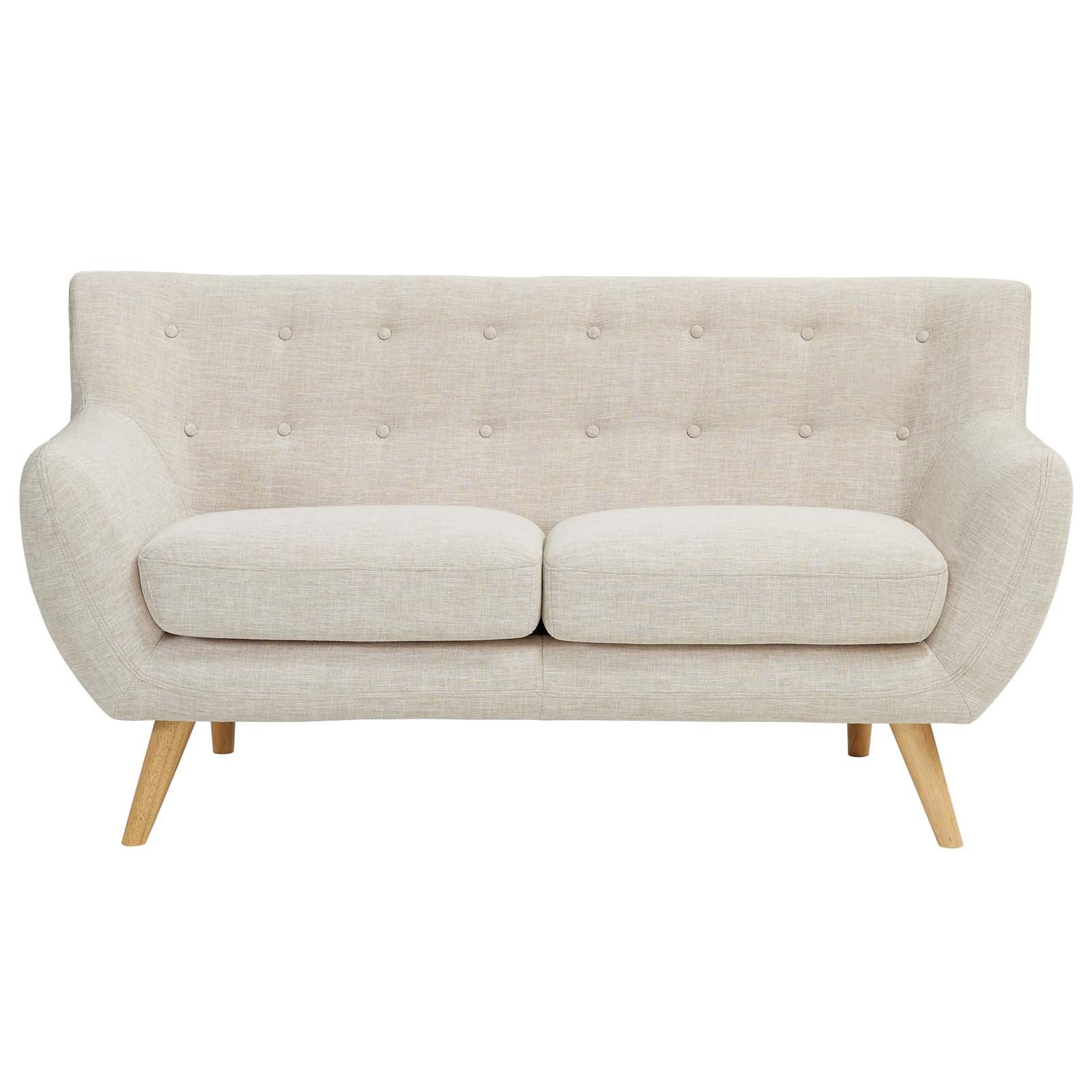 Remark Upholstered Fabric Loveseat - East Shore Modern Home Furnishings