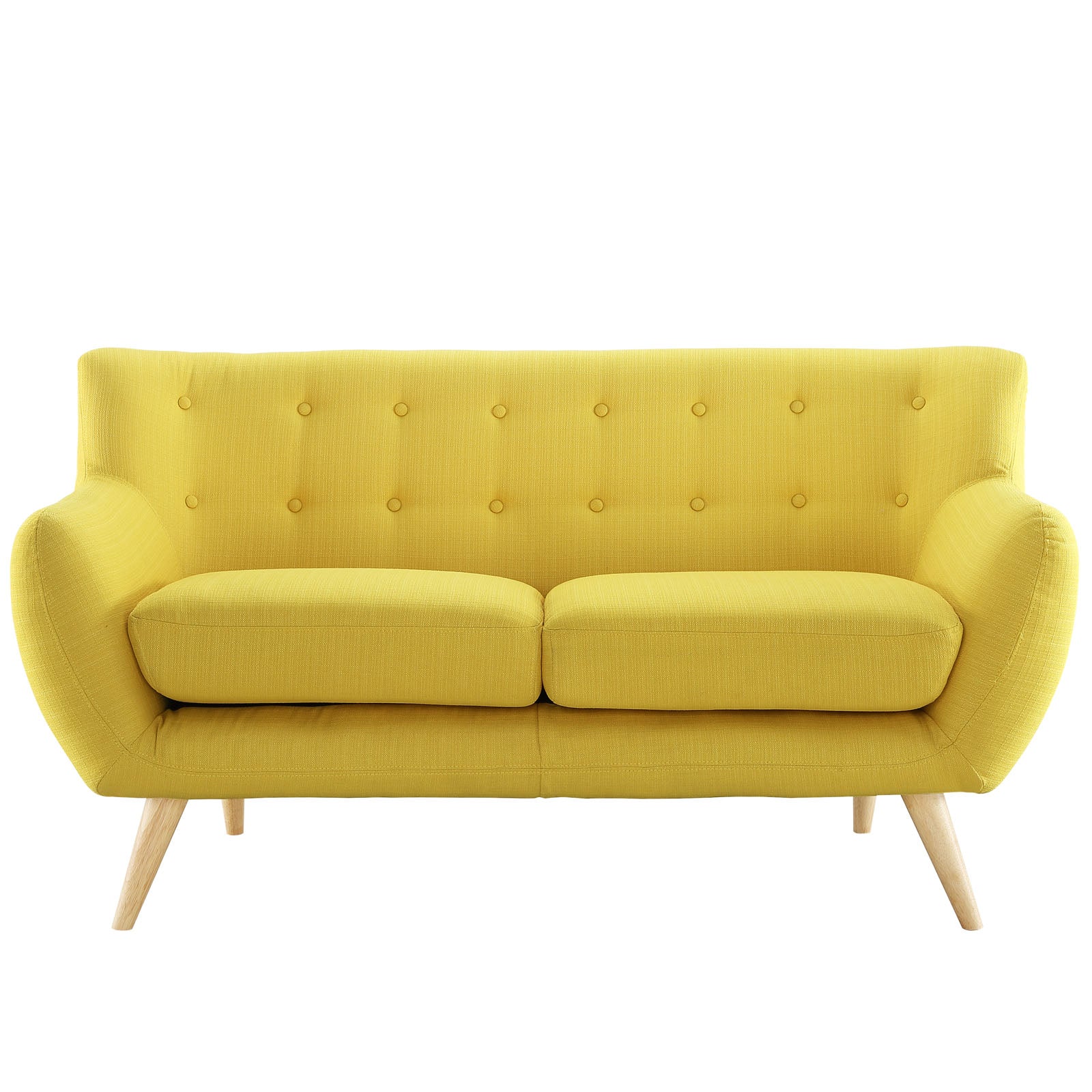 Remark Upholstered Fabric Loveseat - East Shore Modern Home Furnishings