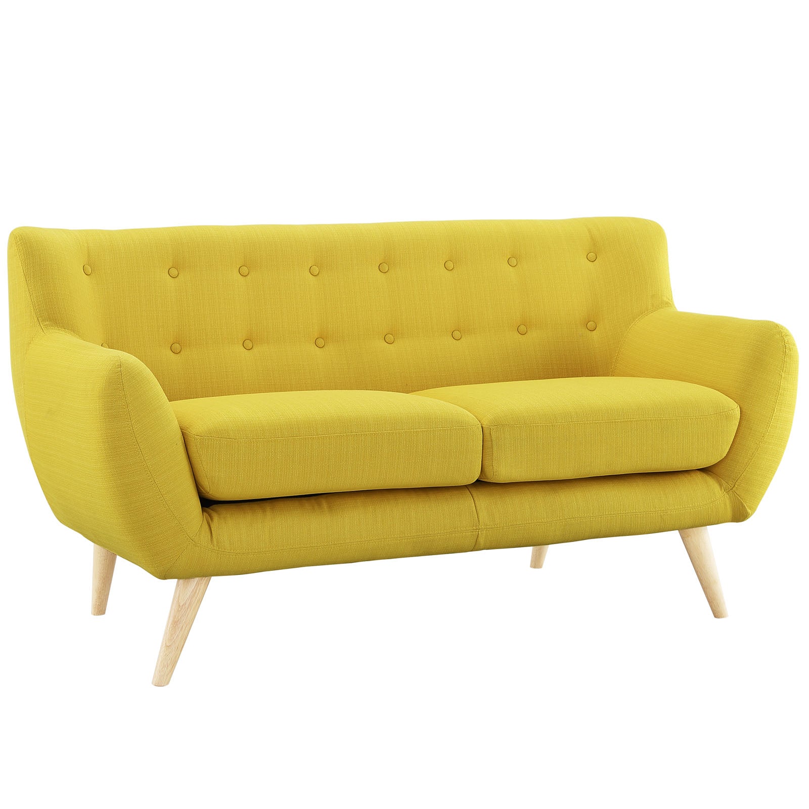 Remark Upholstered Fabric Loveseat - East Shore Modern Home Furnishings