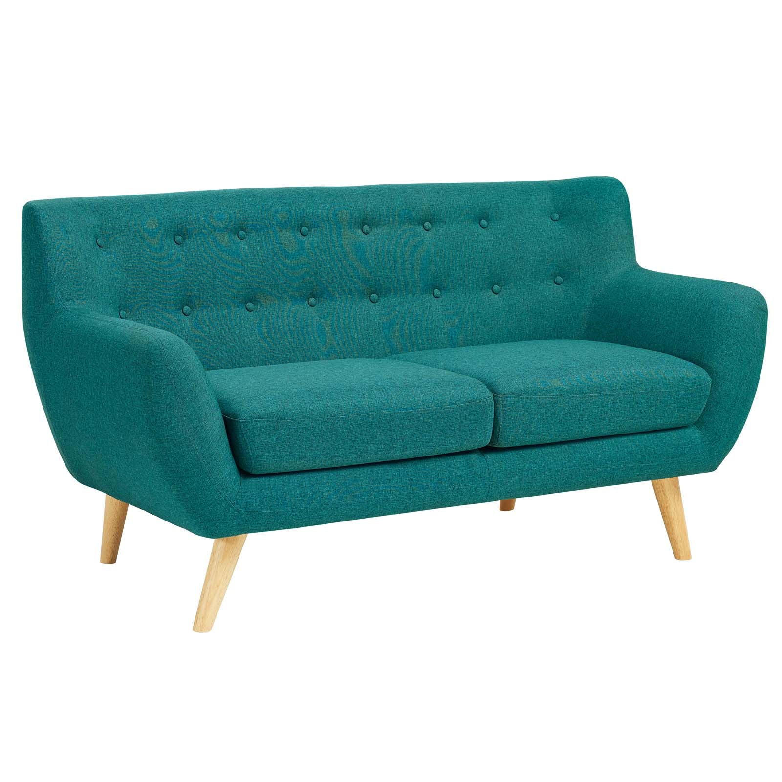 Remark Upholstered Fabric Loveseat - East Shore Modern Home Furnishings