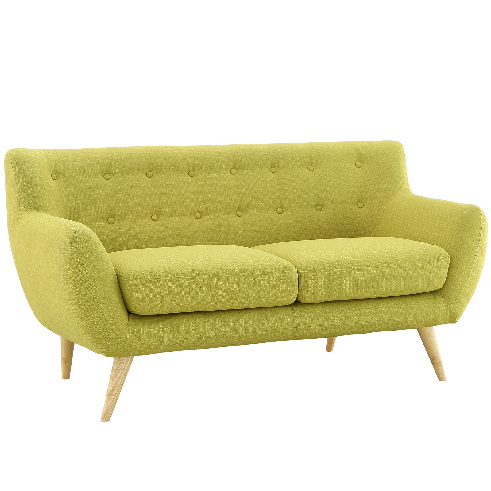 Remark Upholstered Fabric Loveseat - East Shore Modern Home Furnishings