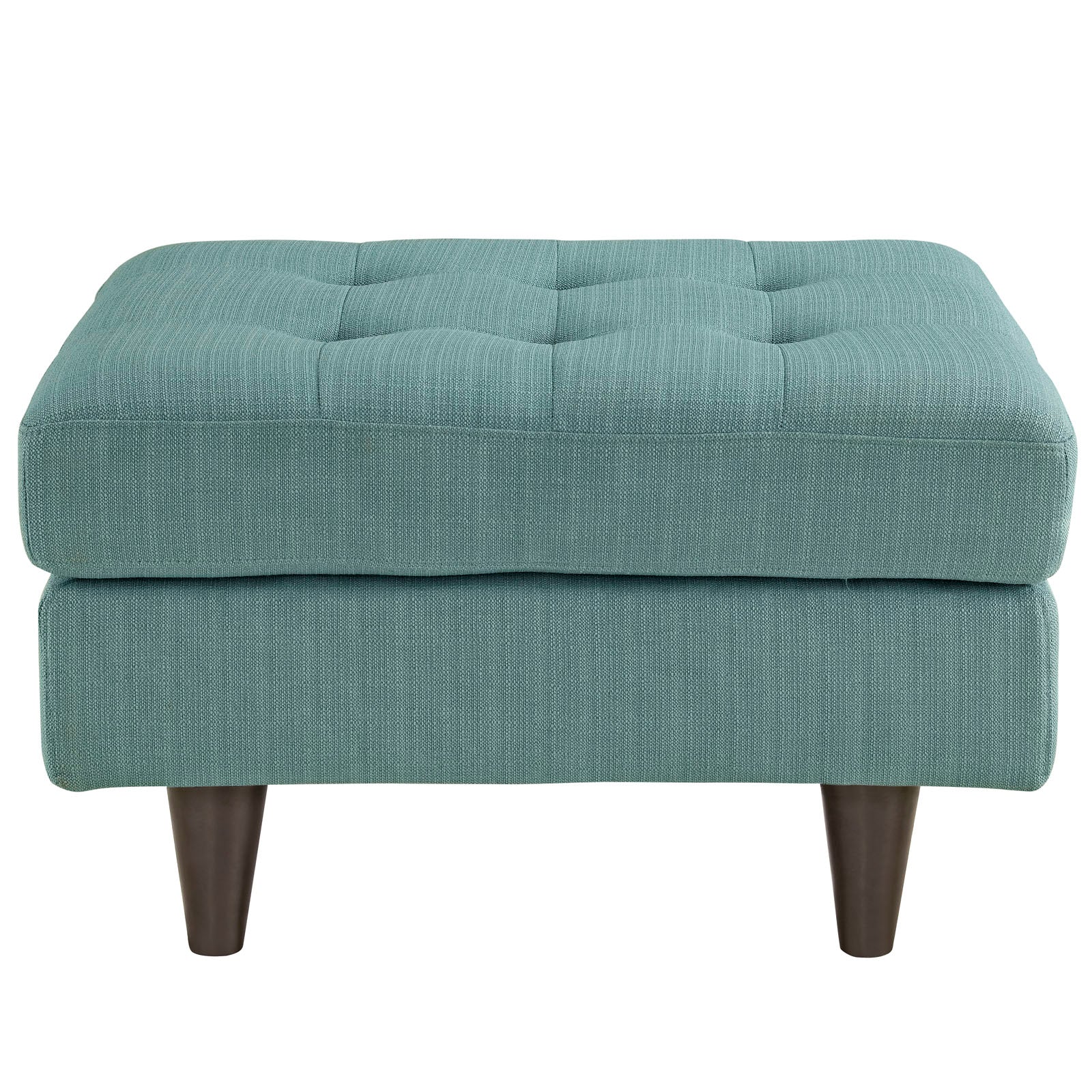 Empress Upholstered Fabric Ottoman