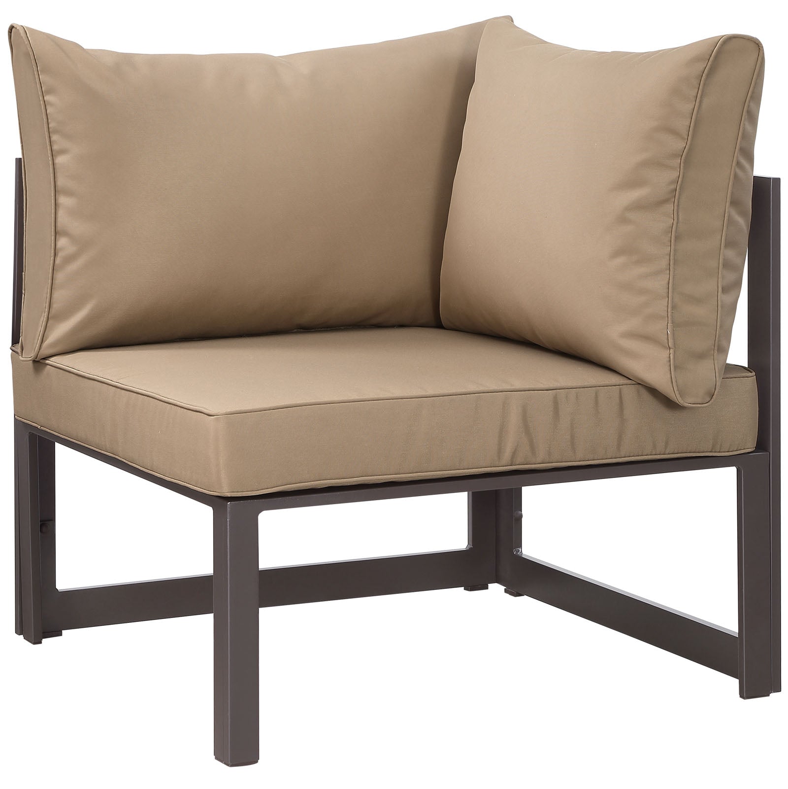 Fortuna 6 Piece Outdoor Patio Sectional Sofa Set - East Shore Modern Home Furnishings
