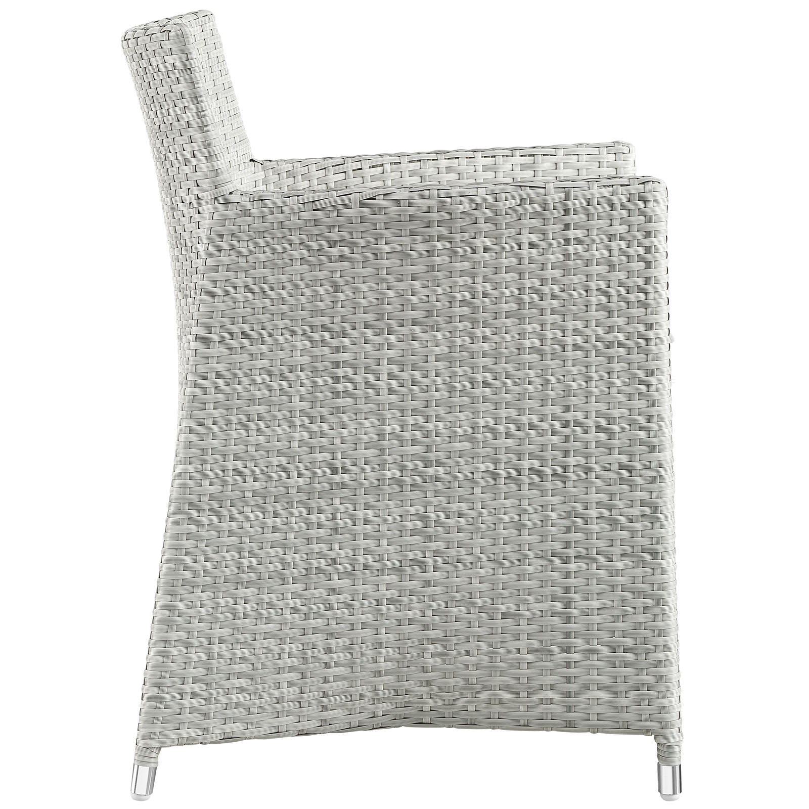 Junction 3 Piece Outdoor Patio Wicker Dining Set - East Shore Modern Home Furnishings