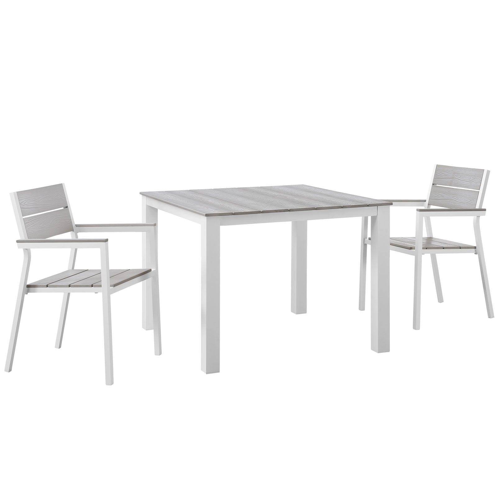 Maine 3 Piece Outdoor Patio Dining Set - East Shore Modern Home Furnishings