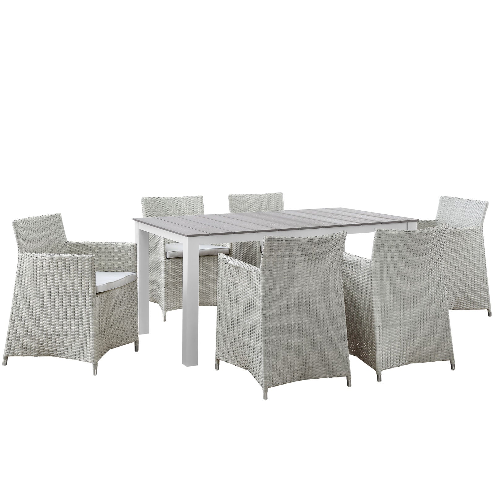 Junction 7 Piece Outdoor Patio Dining Set - East Shore Modern Home Furnishings