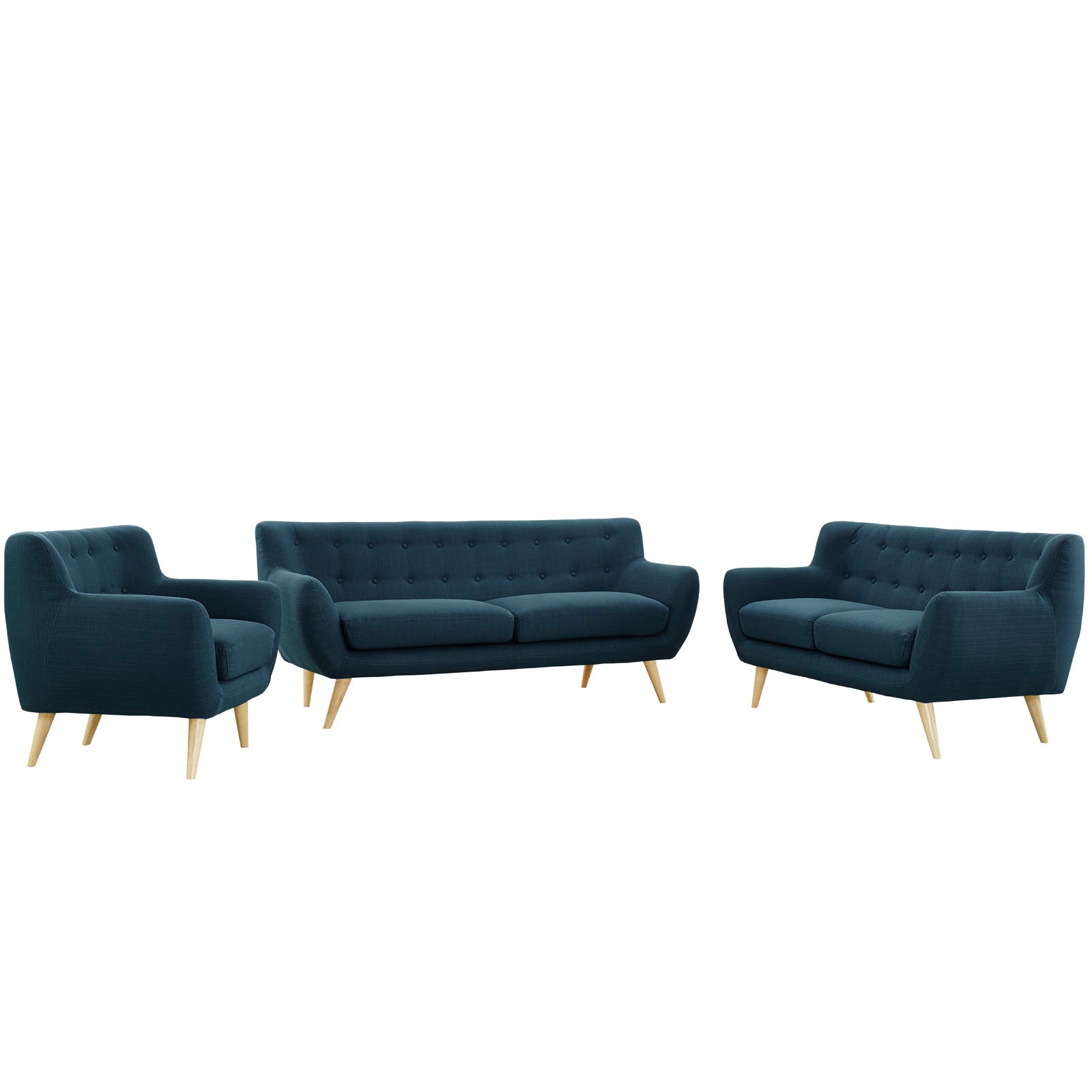 Remark 3 Piece Living Room Set - East Shore Modern Home Furnishings